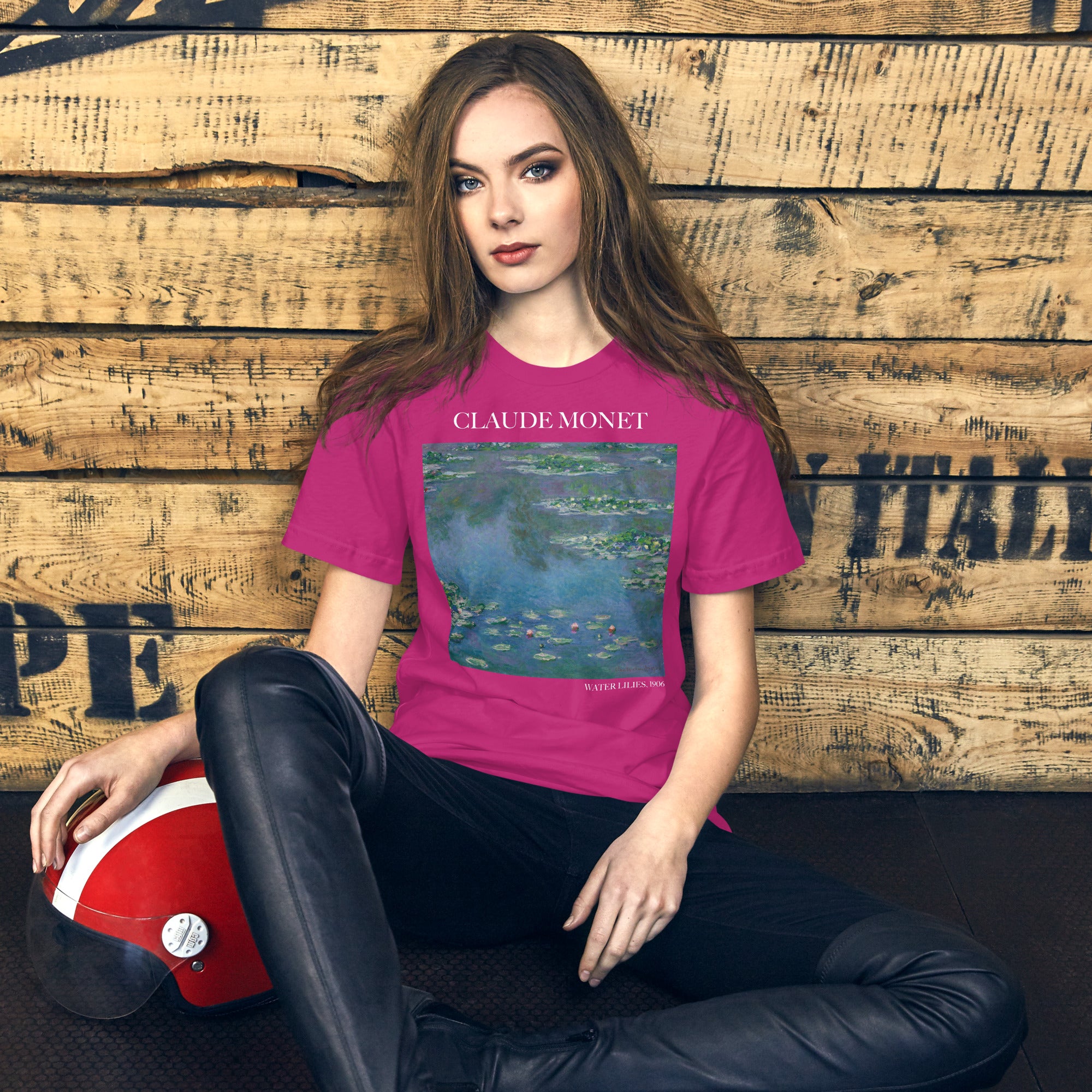 T-Shirt „Seerosen“ von Claude Monet, berühmtes Gemälde, Unisex, klassisches Kunst-T-Shirt