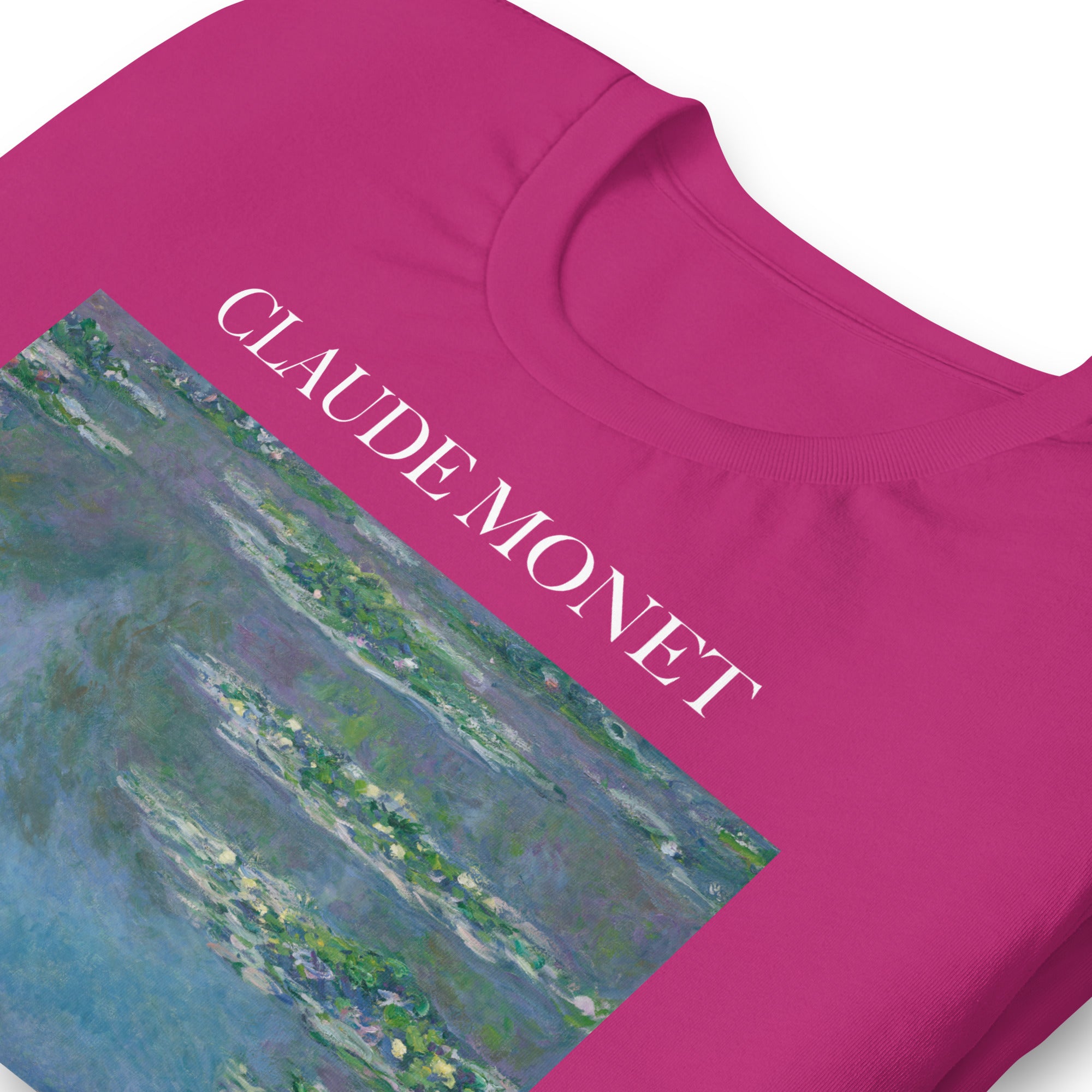 T-Shirt „Seerosen“ von Claude Monet, berühmtes Gemälde, Unisex, klassisches Kunst-T-Shirt