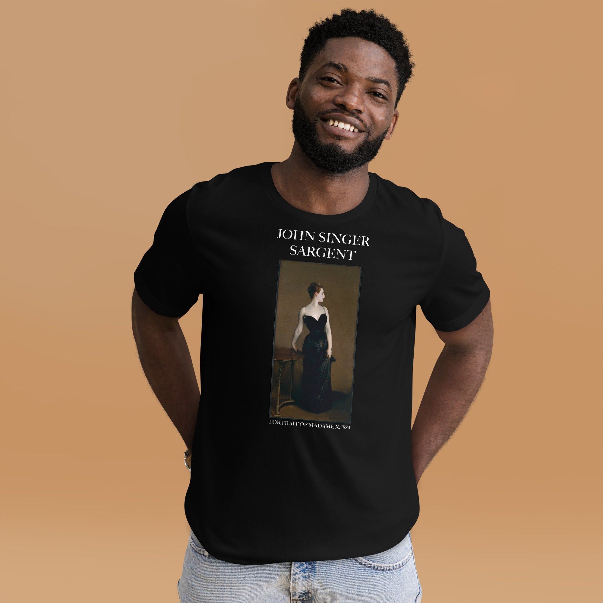 T-Shirt mit berühmtem Gemälde „Portrait of Madame X“ von John Singer Sargent | Unisex-T-Shirt im klassischen Kunststil