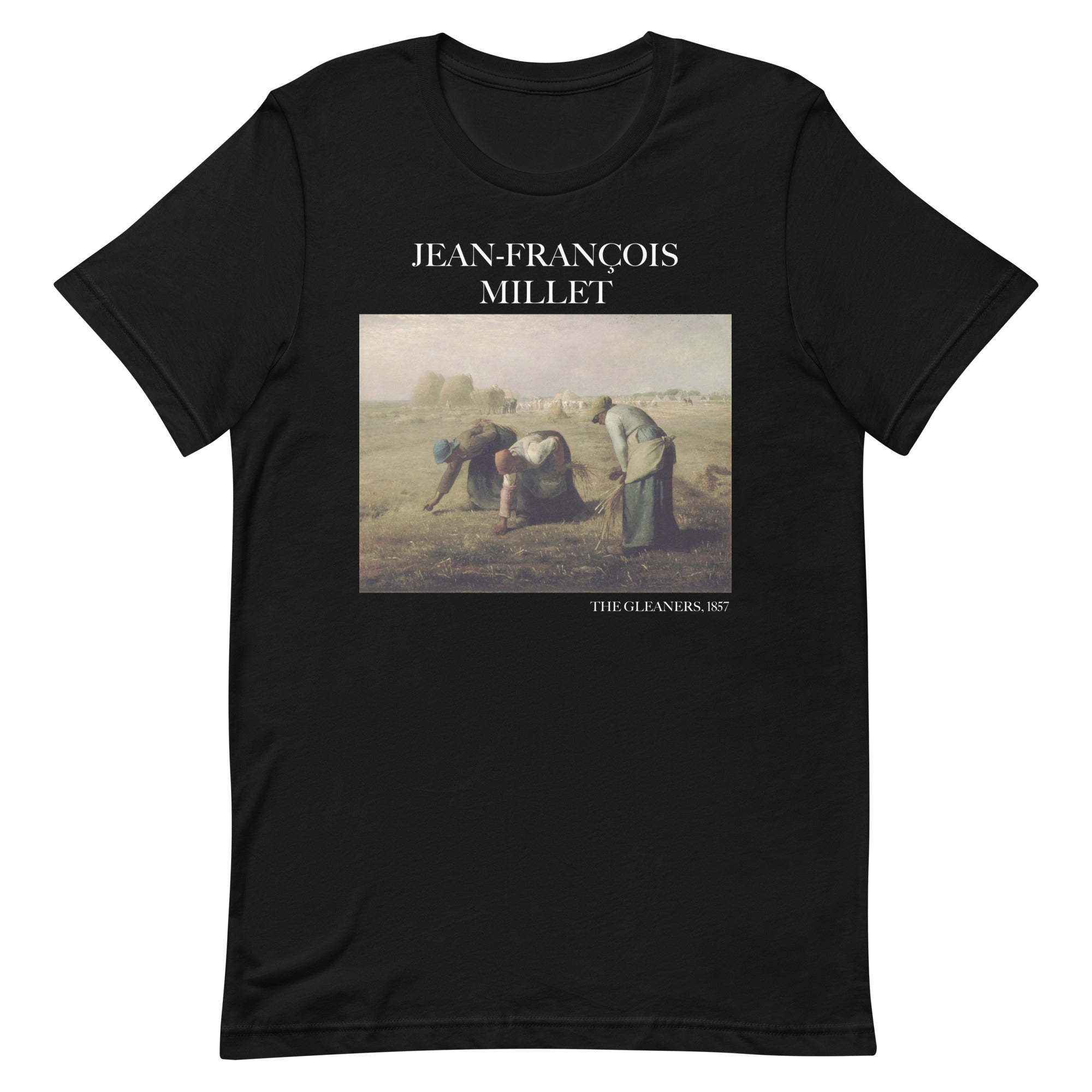 Jean-François Millet 'The Gleaners' Famous Painting T-Shirt | Unisex Classic Art Tee