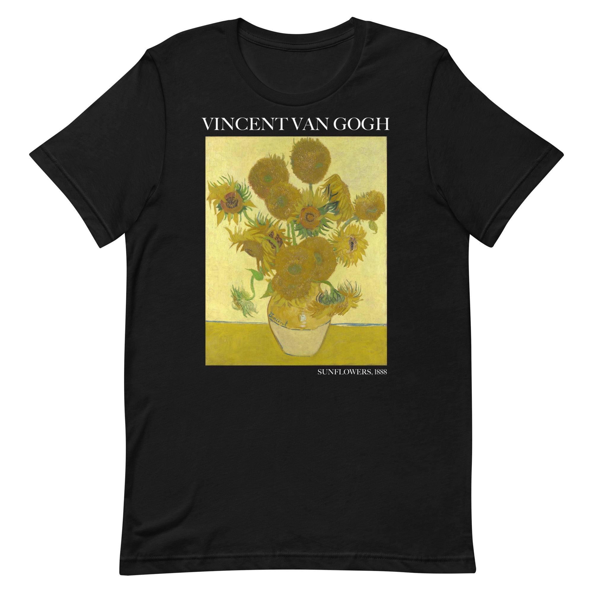 Vincent van Gogh 'Sunflowers' Famous Painting T-Shirt | Unisex Classic Art Tee