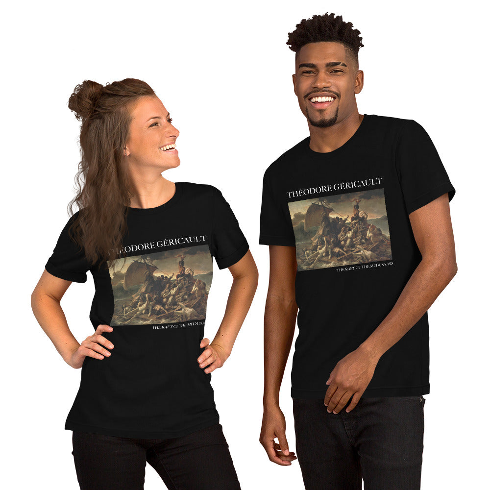 T-Shirt mit berühmtem Gemälde „Das Floß der Medusa“ von Théodore Géricault | Unisex-T-Shirt mit klassischem Kunst-Motiv