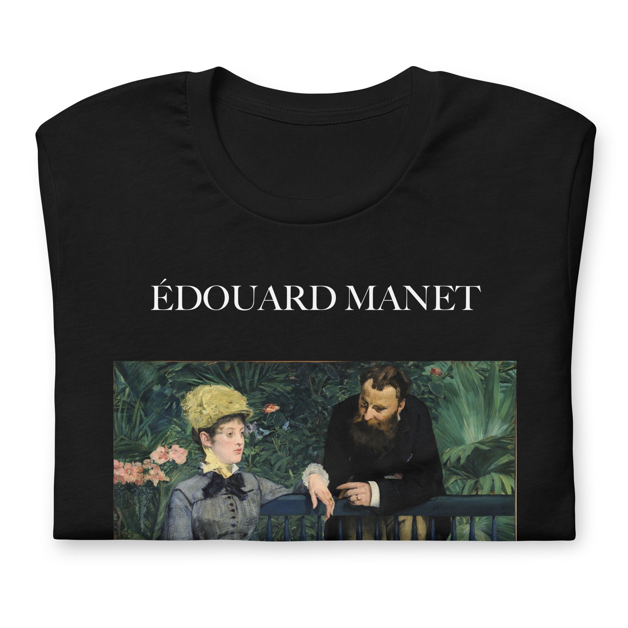 Édouard Manet 'In the Conservatory' Famous Painting T-Shirt | Unisex Classic Art Tee