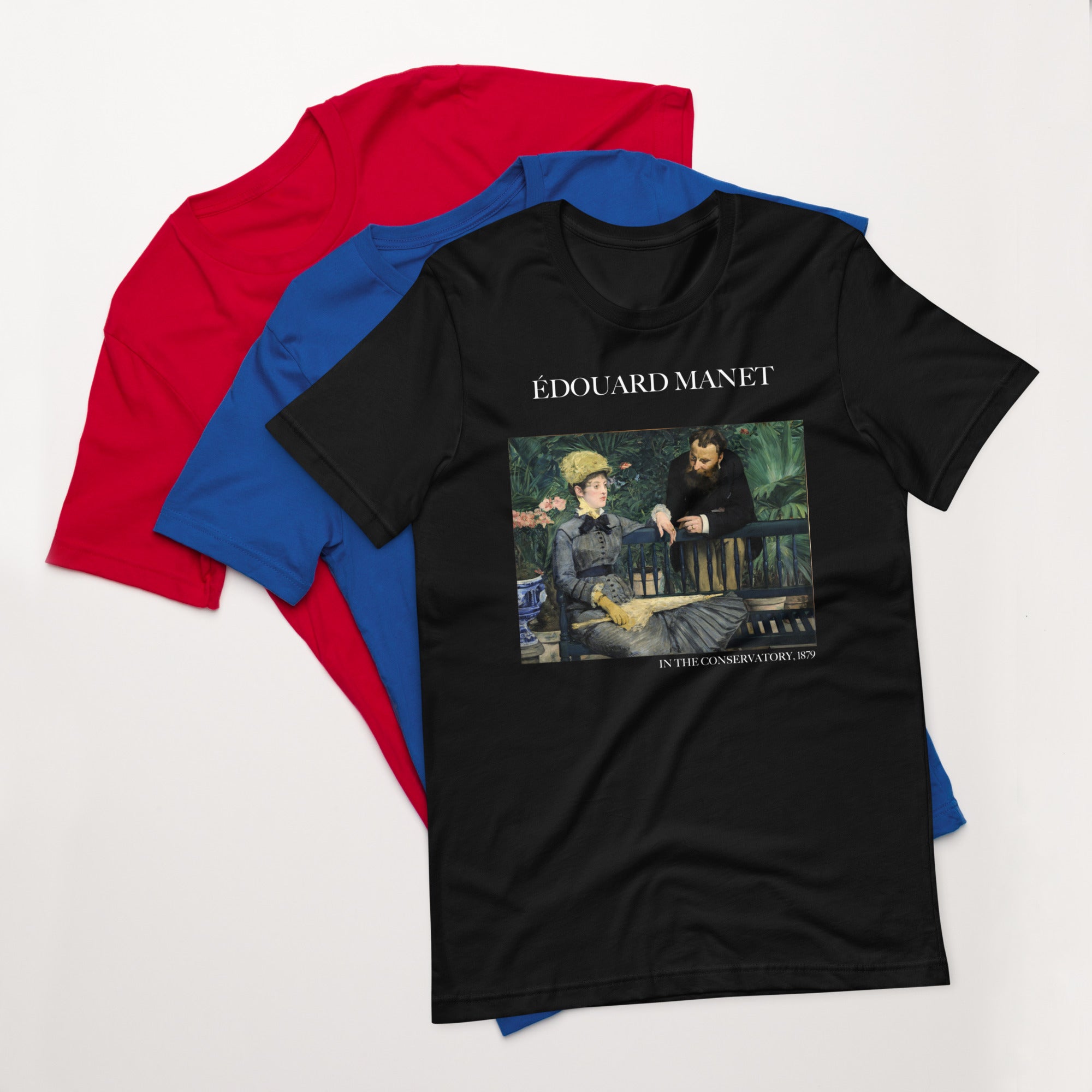 T-Shirt mit berühmtem Gemälde „Im Wintergarten“ von Édouard Manet, Unisex, klassisches Kunst-T-Shirt