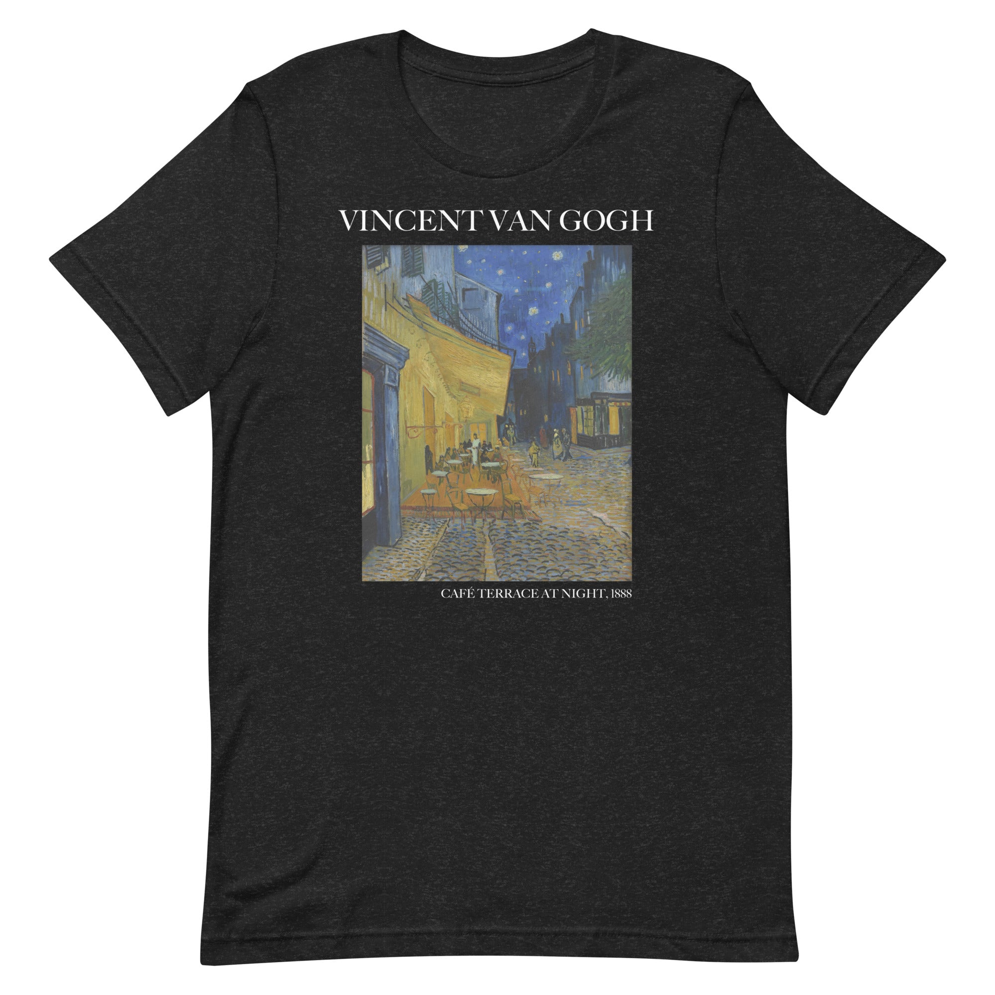 Vincent van Gogh 'Café Terrace at Night' Famous Painting T-Shirt | Unisex Classic Art Tee