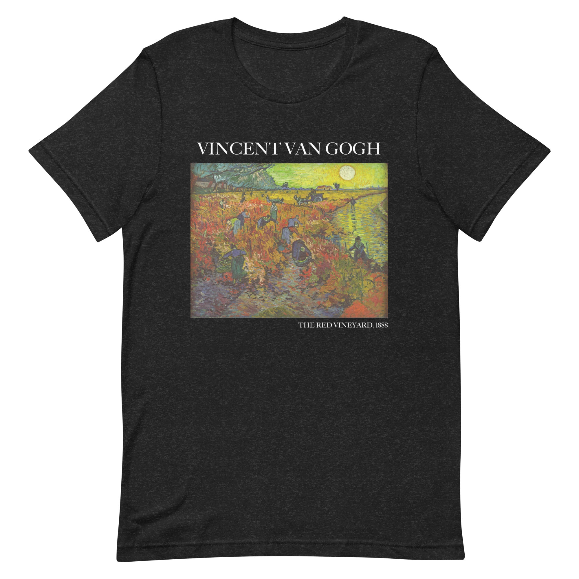 Vincent van Gogh 'The Red Vineyard' Famous Painting T-Shirt | Unisex Classic Art Tee