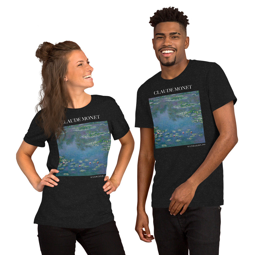 Claude Monet 'Water Lilies' Famous Painting T-Shirt | Unisex Classic Art Tee