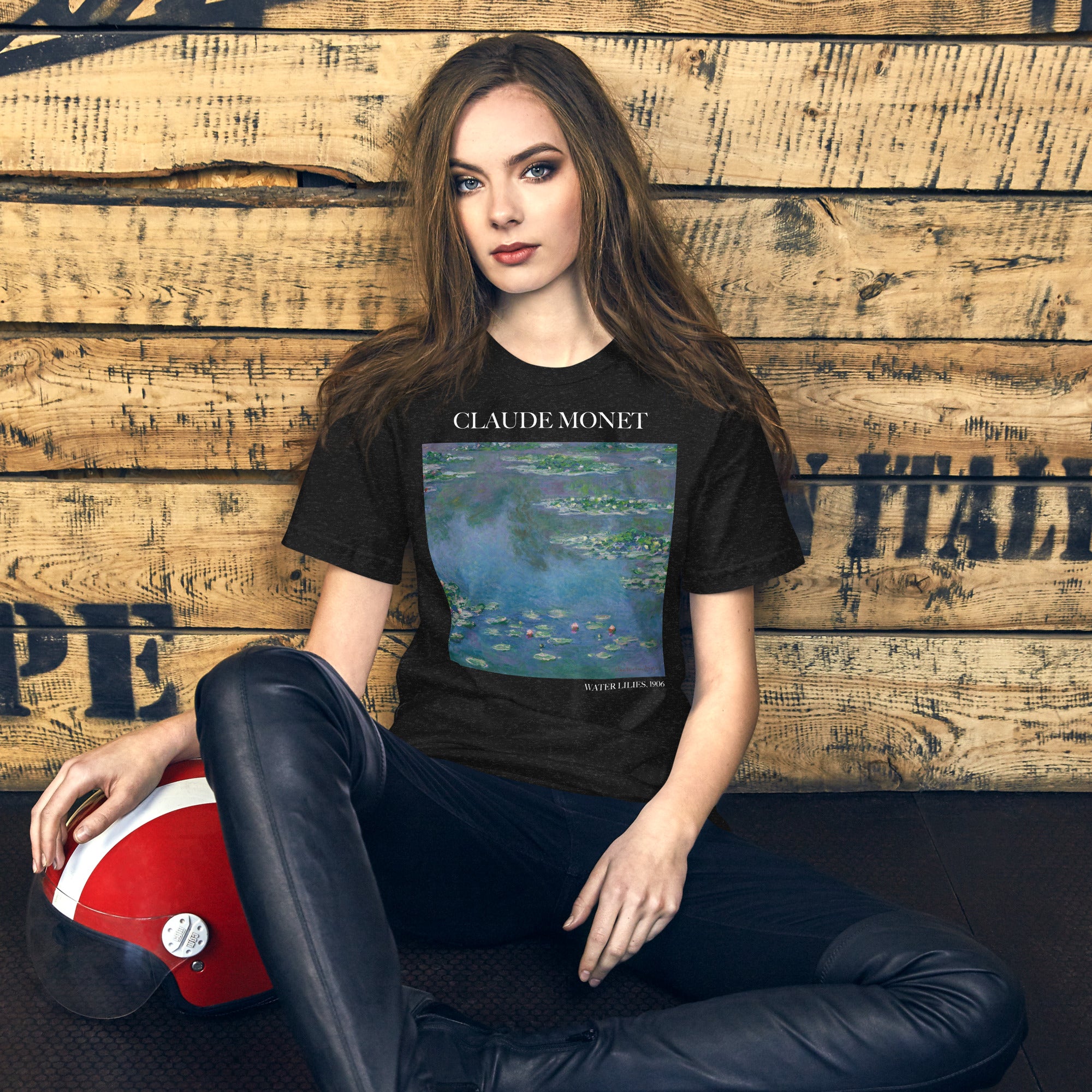 T-Shirt „Seerosen“ von Claude Monet, berühmtes Gemälde, Unisex, klassisches Kunst-T-Shirt