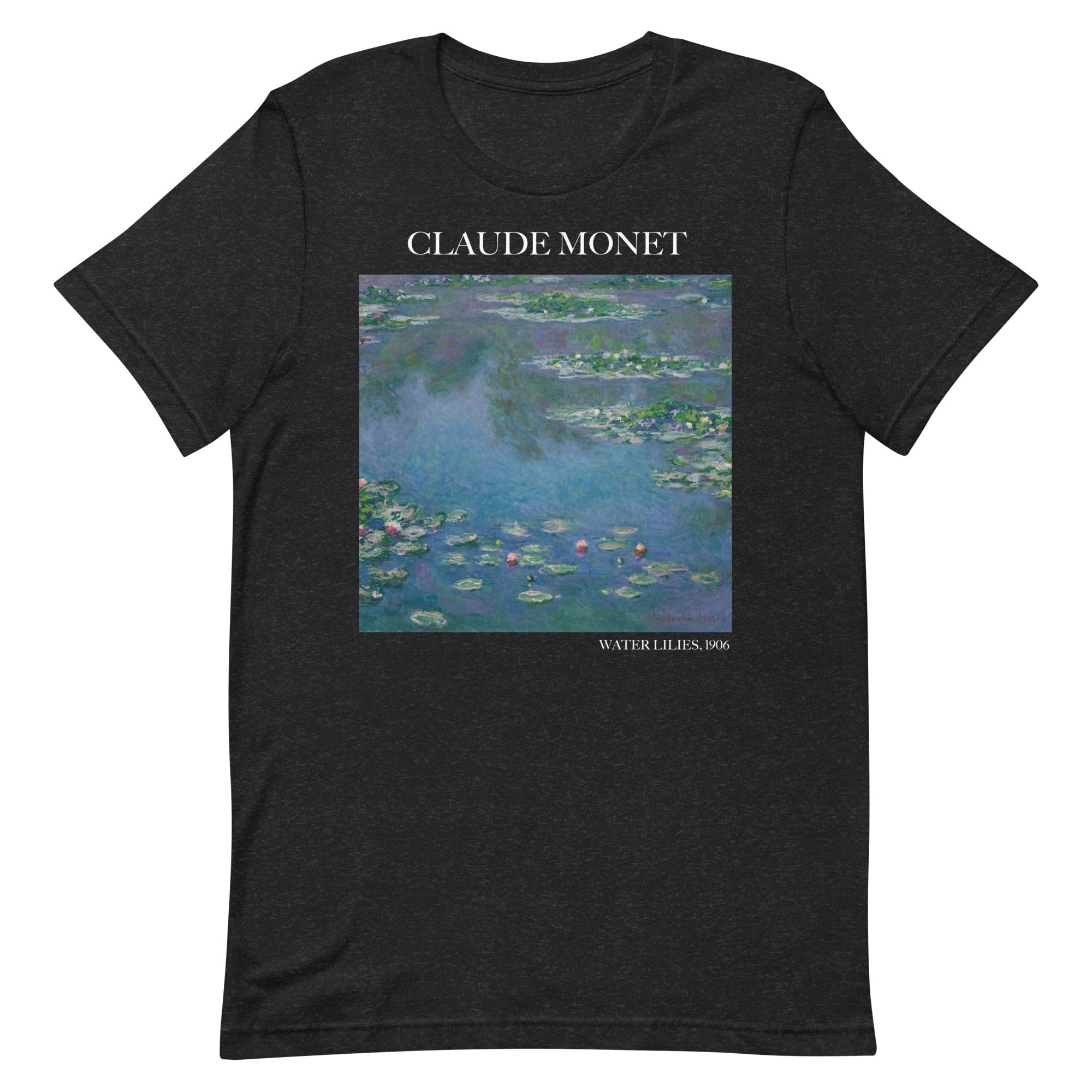 Claude Monet 'Water Lilies' Famous Painting T-Shirt | Unisex Classic Art Tee