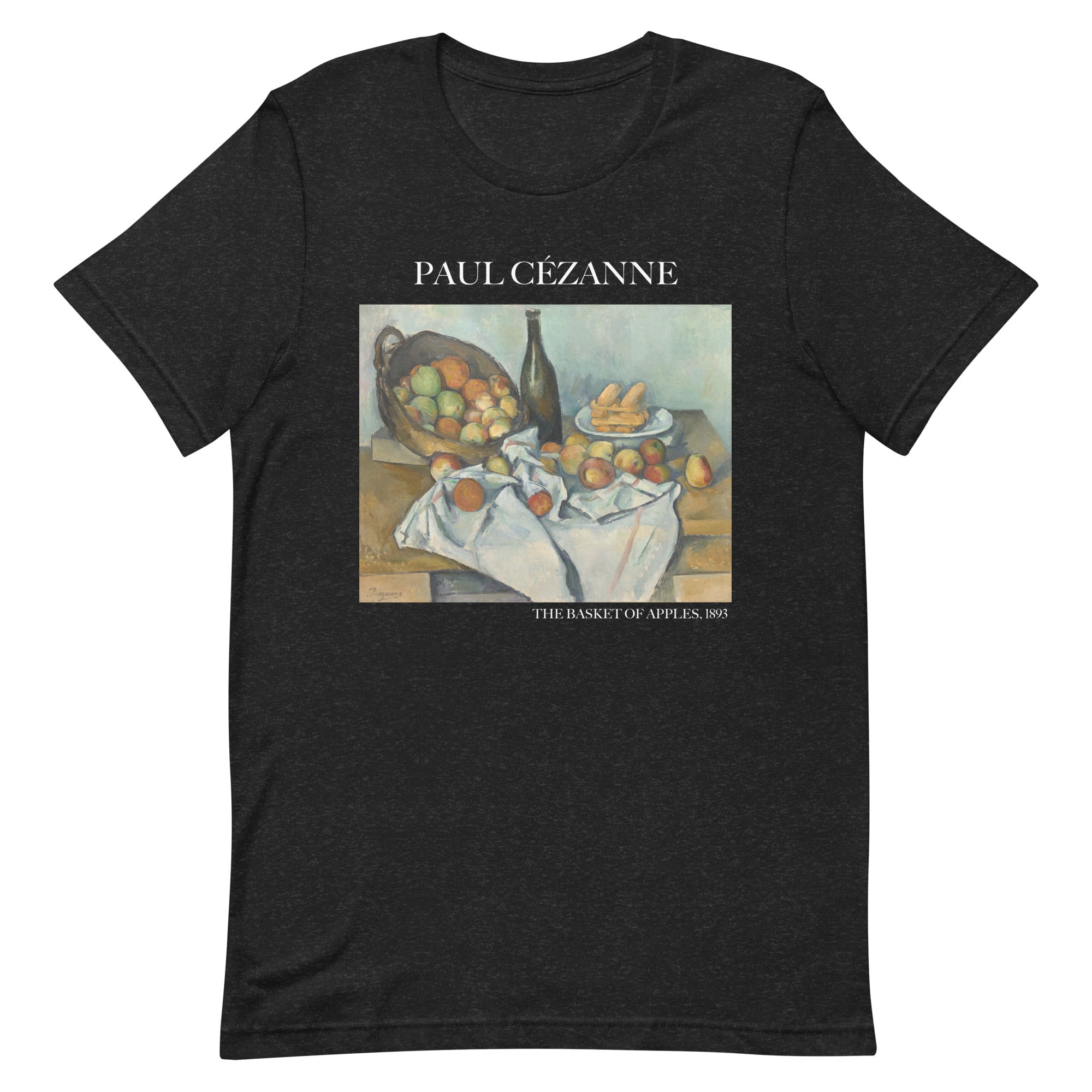 Paul Cézanne 'The Basket of Apples' Famous Painting T-Shirt | Unisex Classic Art Tee