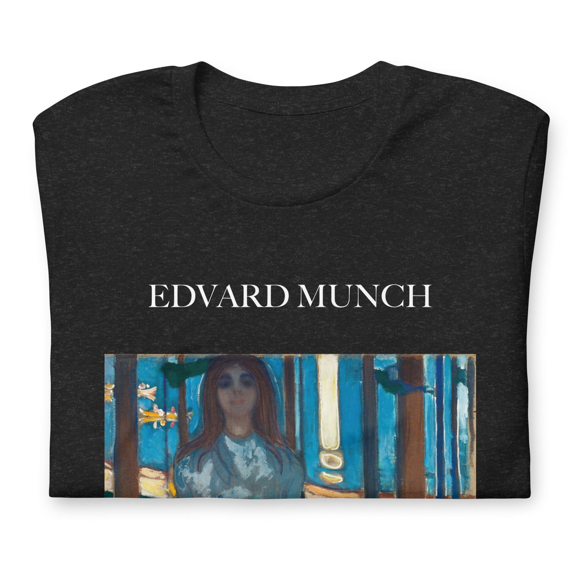 Edvard Munch 'The Voice, Summer Night' Famous Painting T-Shirt | Unisex Classic Art Tee