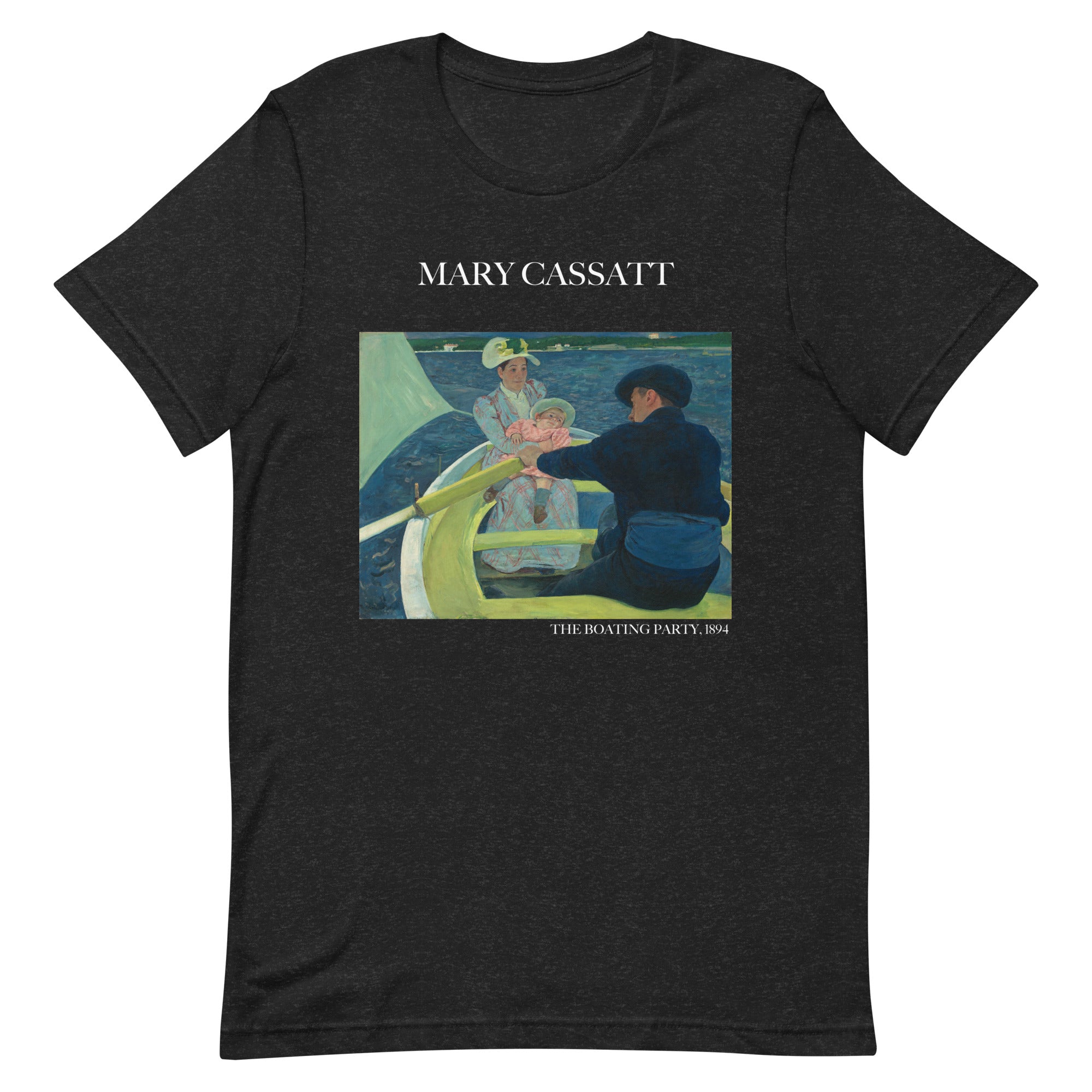 T-Shirt mit berühmtem Gemälde „The Boating Party“ von Mary Cassatt | Unisex-T-Shirt im klassischen Kunst-Stil