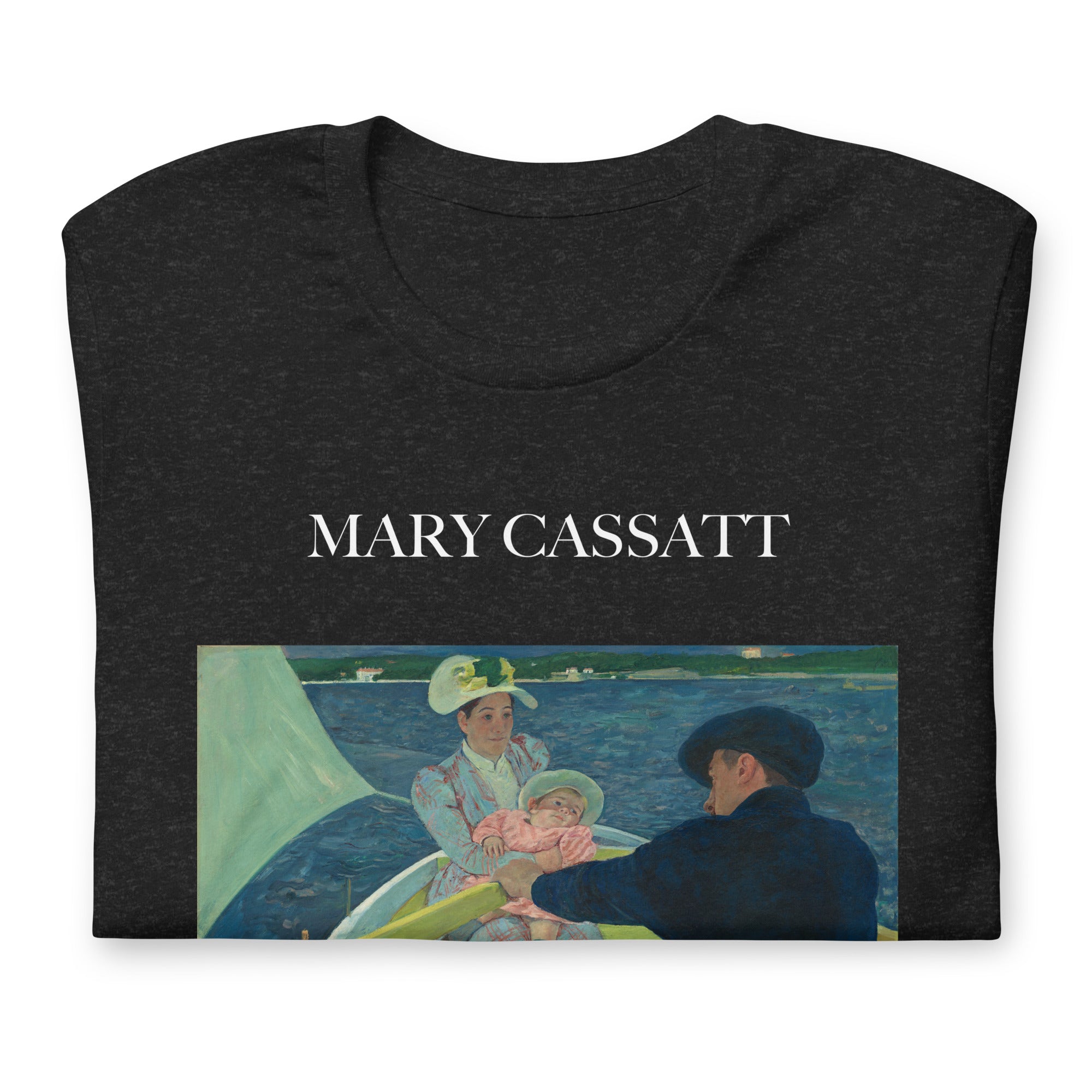 T-Shirt mit berühmtem Gemälde „The Boating Party“ von Mary Cassatt | Unisex-T-Shirt im klassischen Kunst-Stil