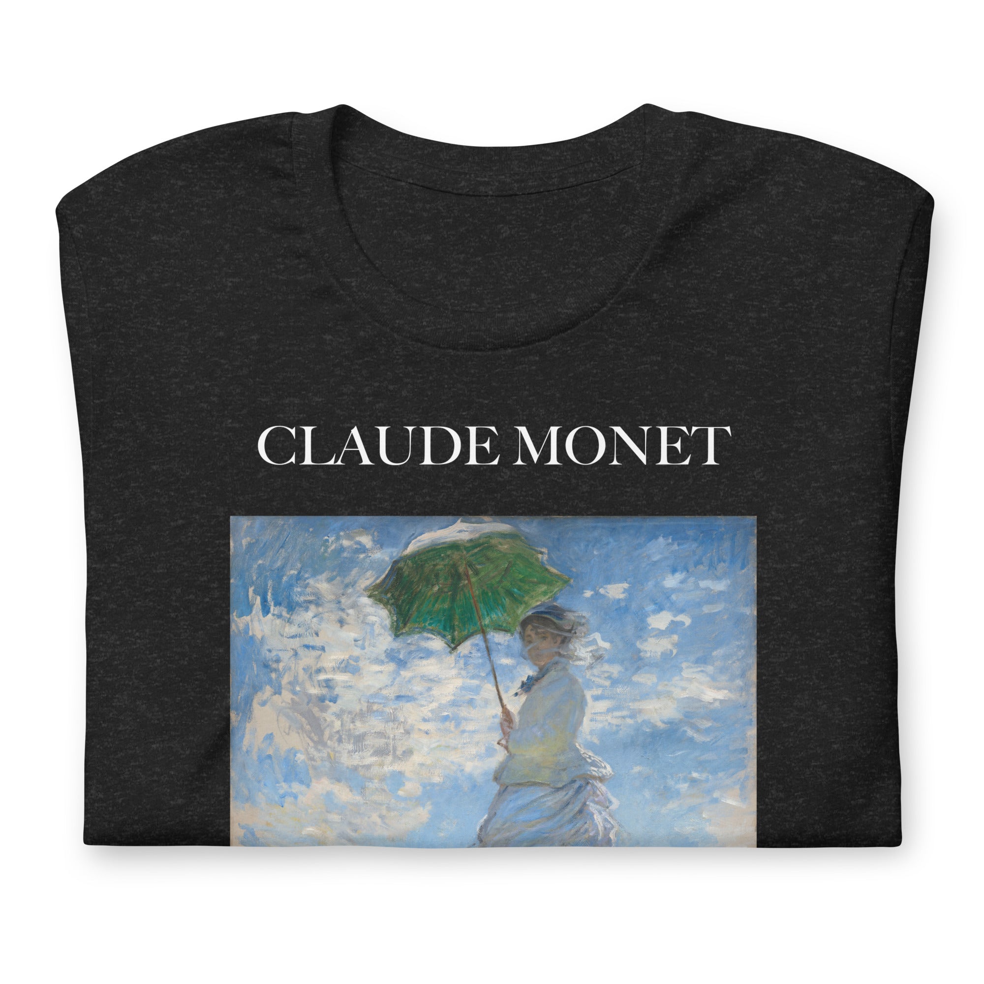 Claude Monet T-Shirt „Madame Monet und ihr Sohn“ berühmtes Gemälde | Unisex Klassisches Kunst-T-Shirt