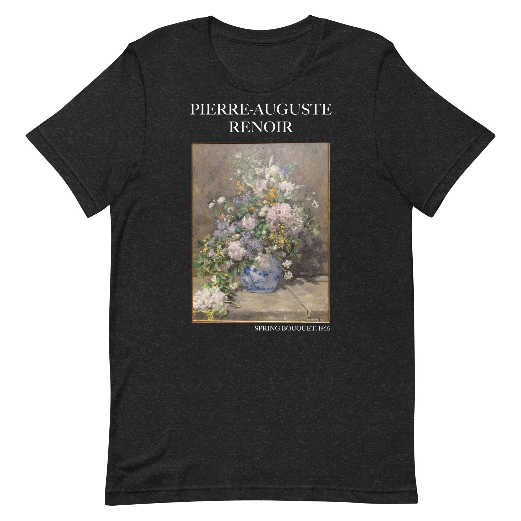 Pierre-Auguste Renoir 'Frühlingsstrauß' Berühmtes Gemälde T-Shirt | Unisex Klassisches Kunst-T-Shirt