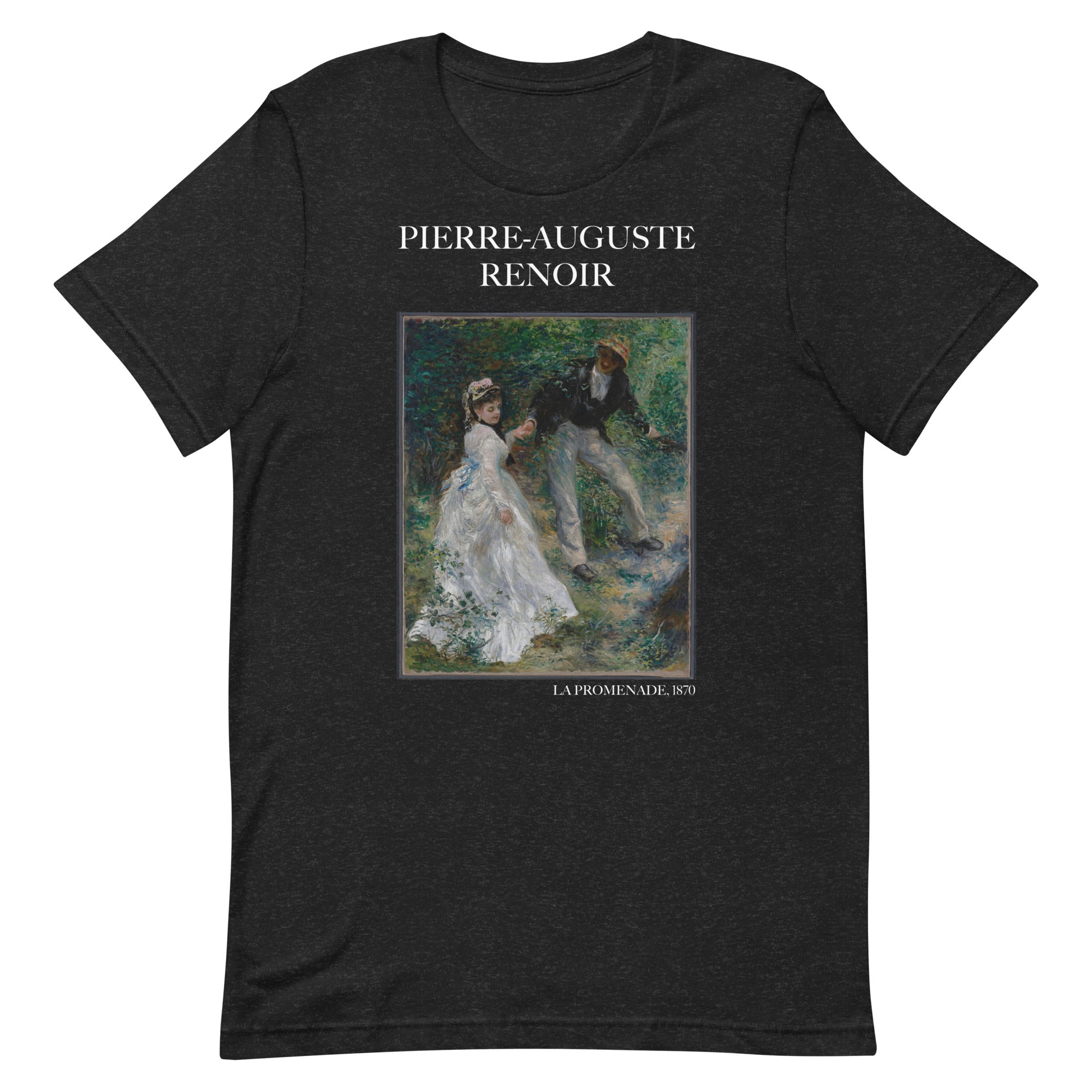 Pierre-Auguste Renoir T-Shirt „La Promenade“, berühmtes Gemälde, Unisex, klassisches Kunst-T-Shirt