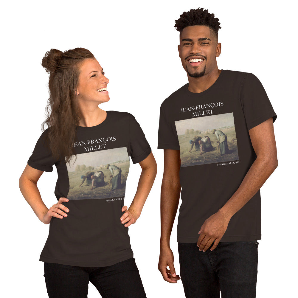 Jean-François Millet 'The Gleaners' Famous Painting T-Shirt | Unisex Classic Art Tee