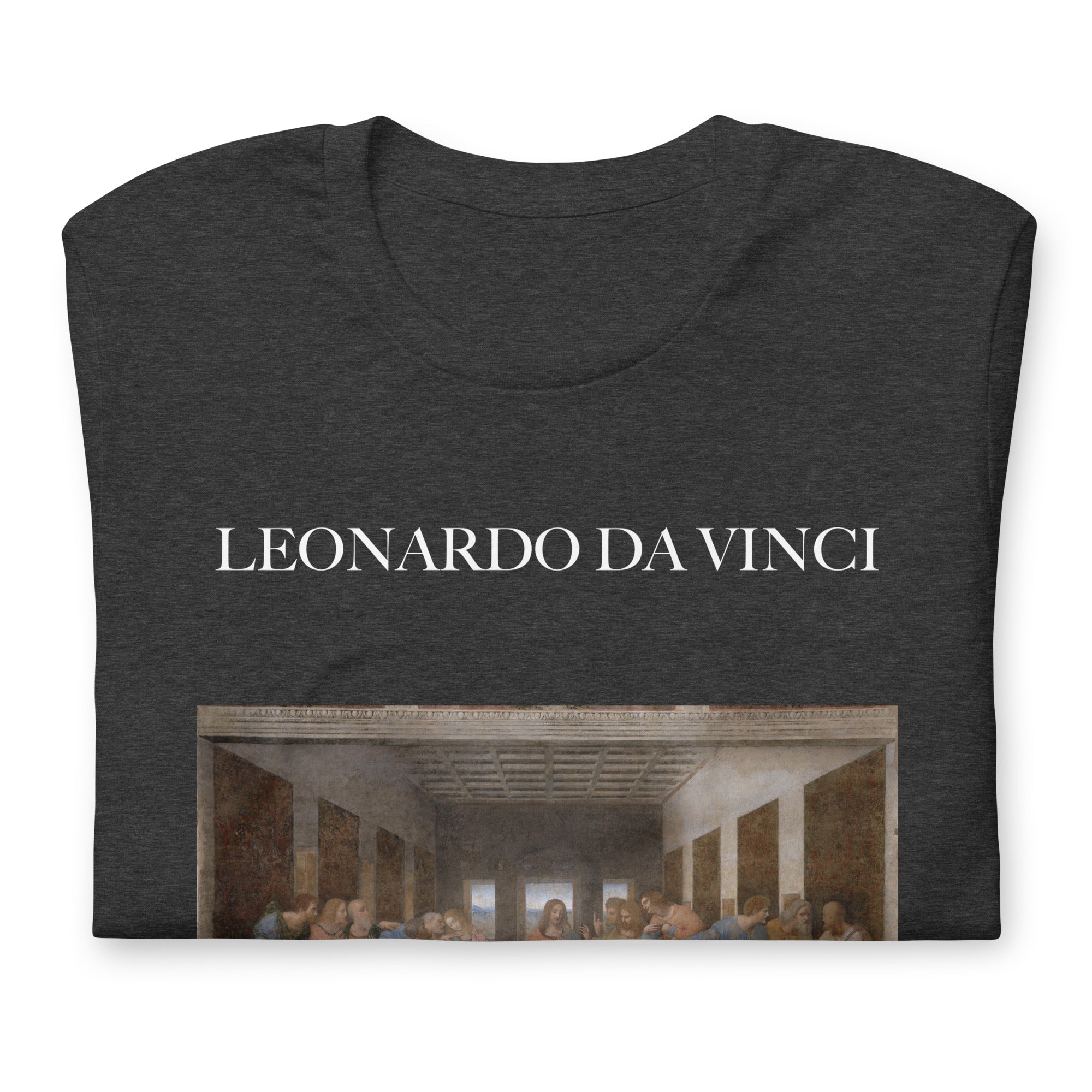 Leonardo da Vinci T-Shirt mit berühmtem Gemälde „Das letzte Abendmahl“ | Unisex-T-Shirt mit klassischer Kunst
