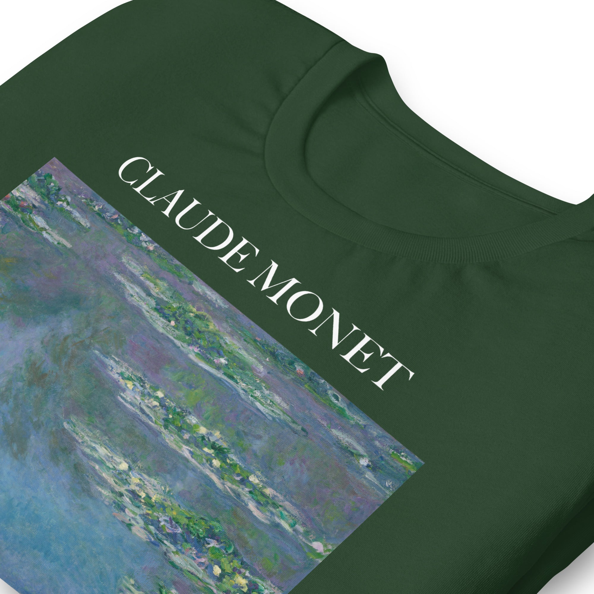 T-Shirt „Seerosen“ von Claude Monet, berühmtes Gemälde, Unisex, klassisches Kunst-T-Shirt