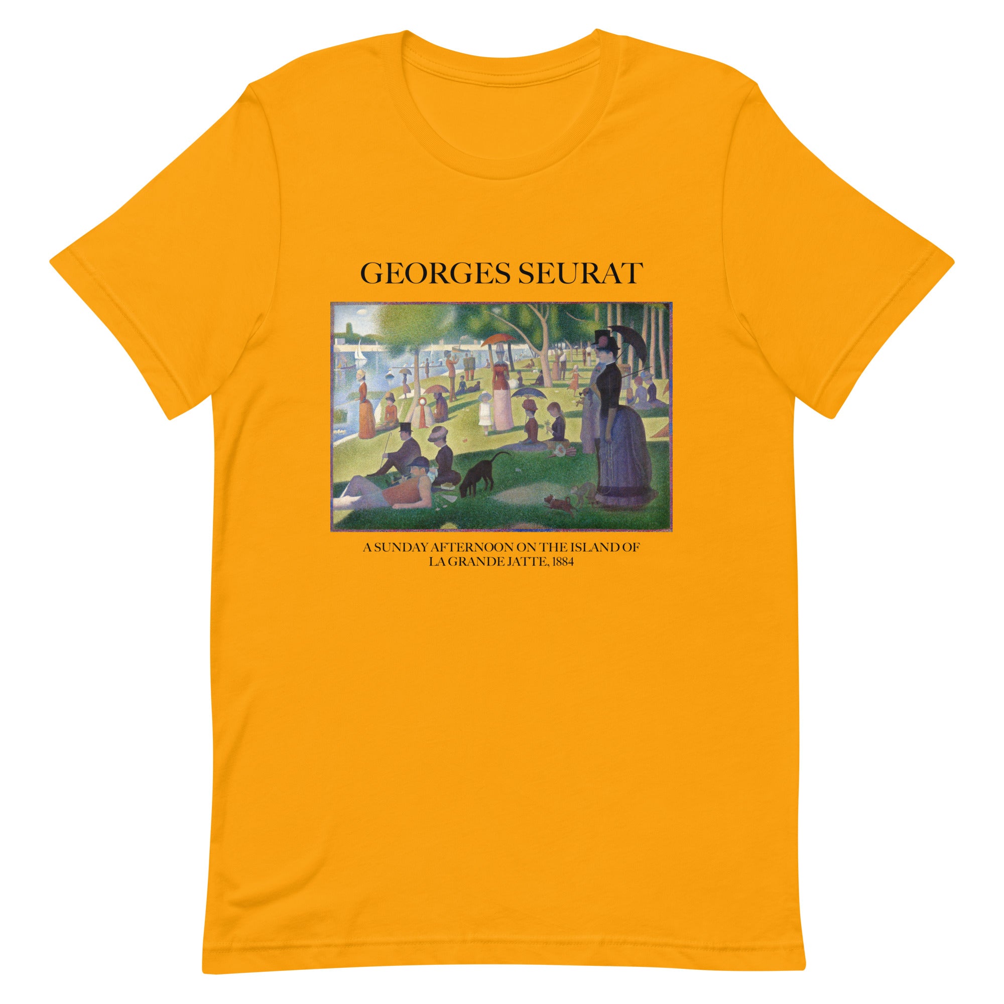 Georges Seurat 'A Sunday Afternoon on the Island of La Grande Jatte' Famous Painting T-Shirt | Unisex Classic Art Tee