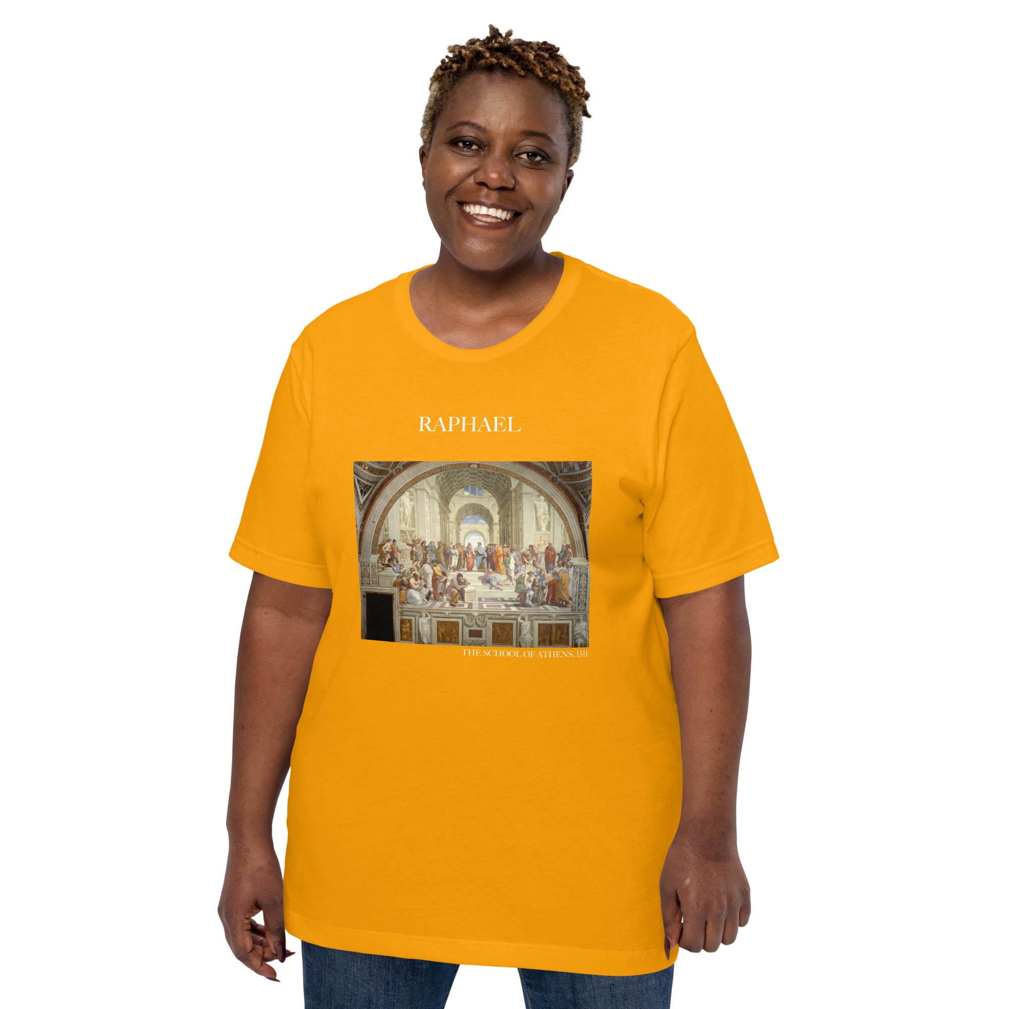 Raphael 'The School of Athens' Famous Painting T-Shirt | Unisex Classic Art Tee