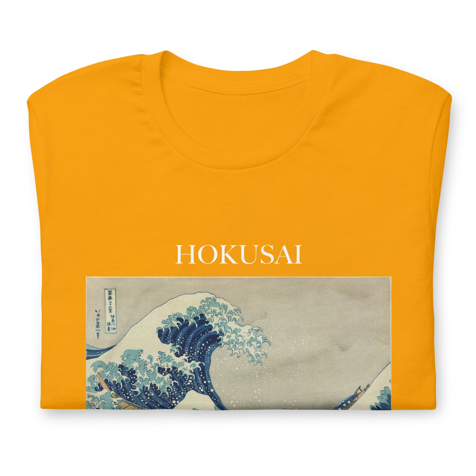 Hokusai 'The Great Wave off Kanagawa' Famous Painting T-Shirt | Unisex Classic Art Tee