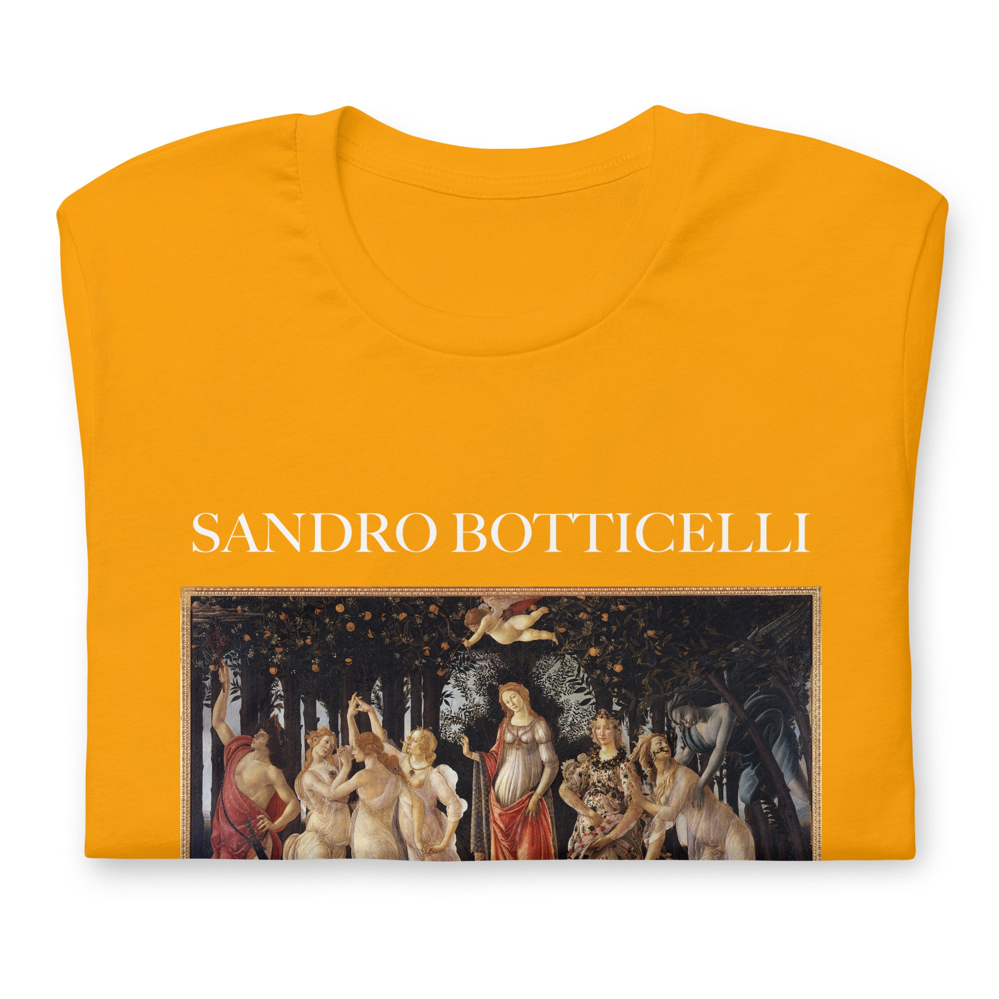Sandro Botticelli 'Primavera' Famous Painting T-Shirt | Unisex Classic Art Tee