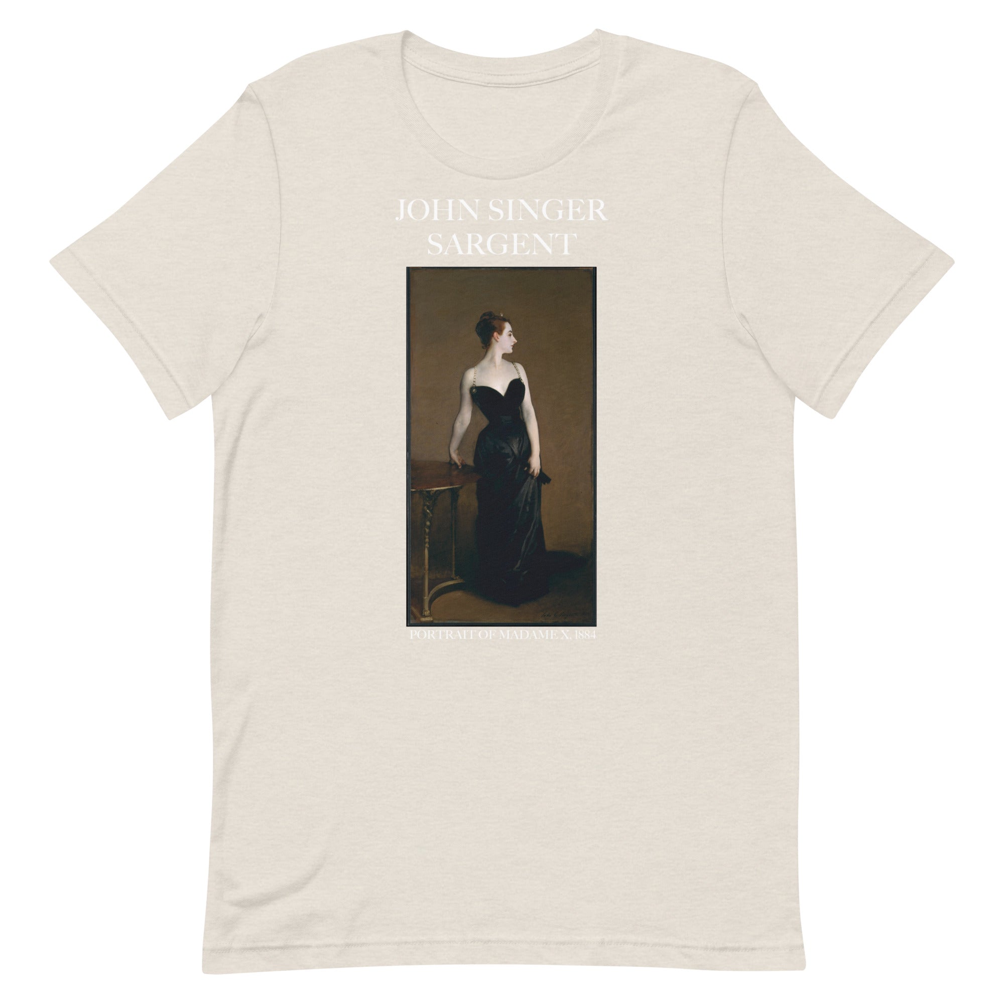 John Singer Sargent 'Portrait of Madame X' Famous Painting T-Shirt | Unisex Classic Art Tee