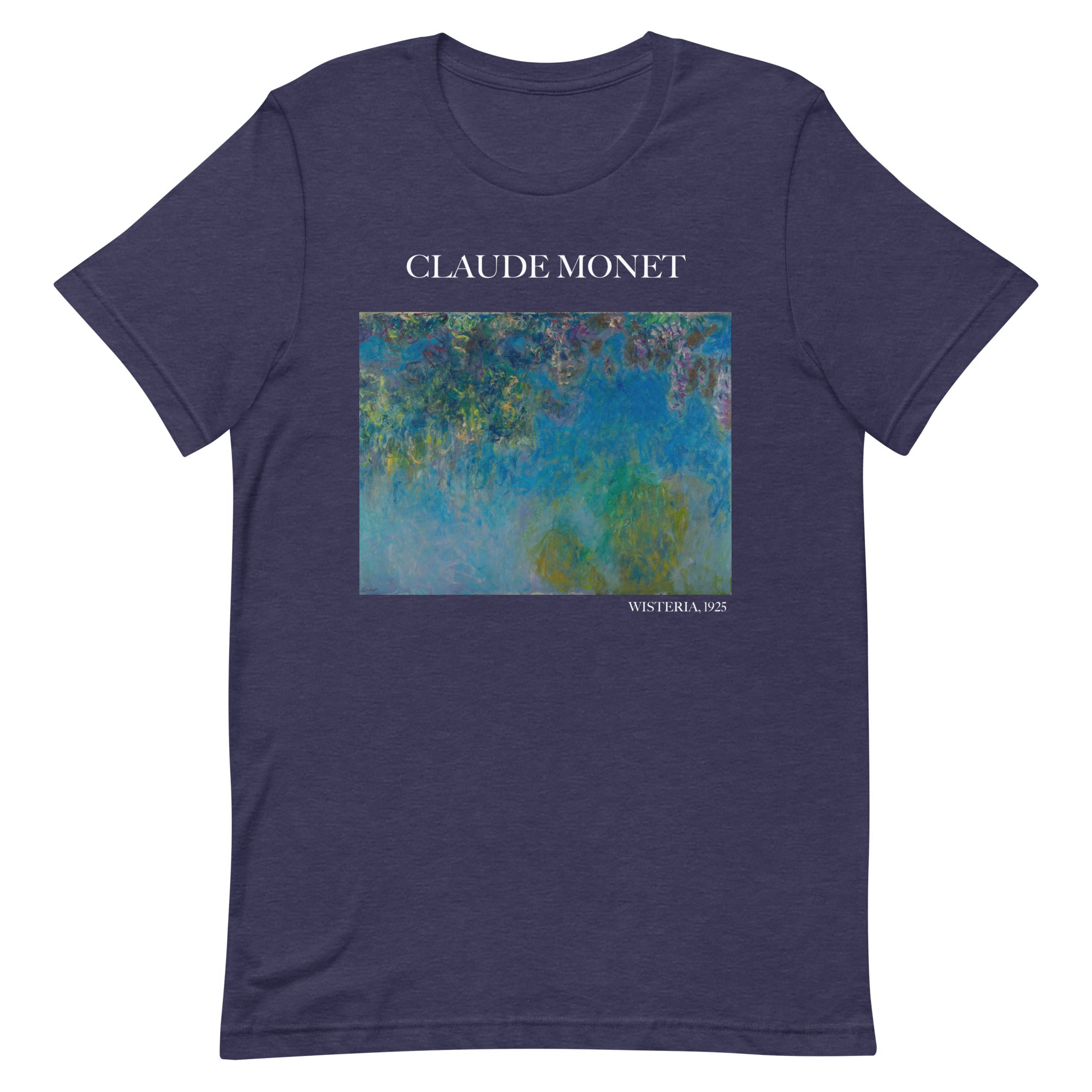 Claude Monet 'Wisteria' Famous Painting T-Shirt | Unisex Classic Art Tee