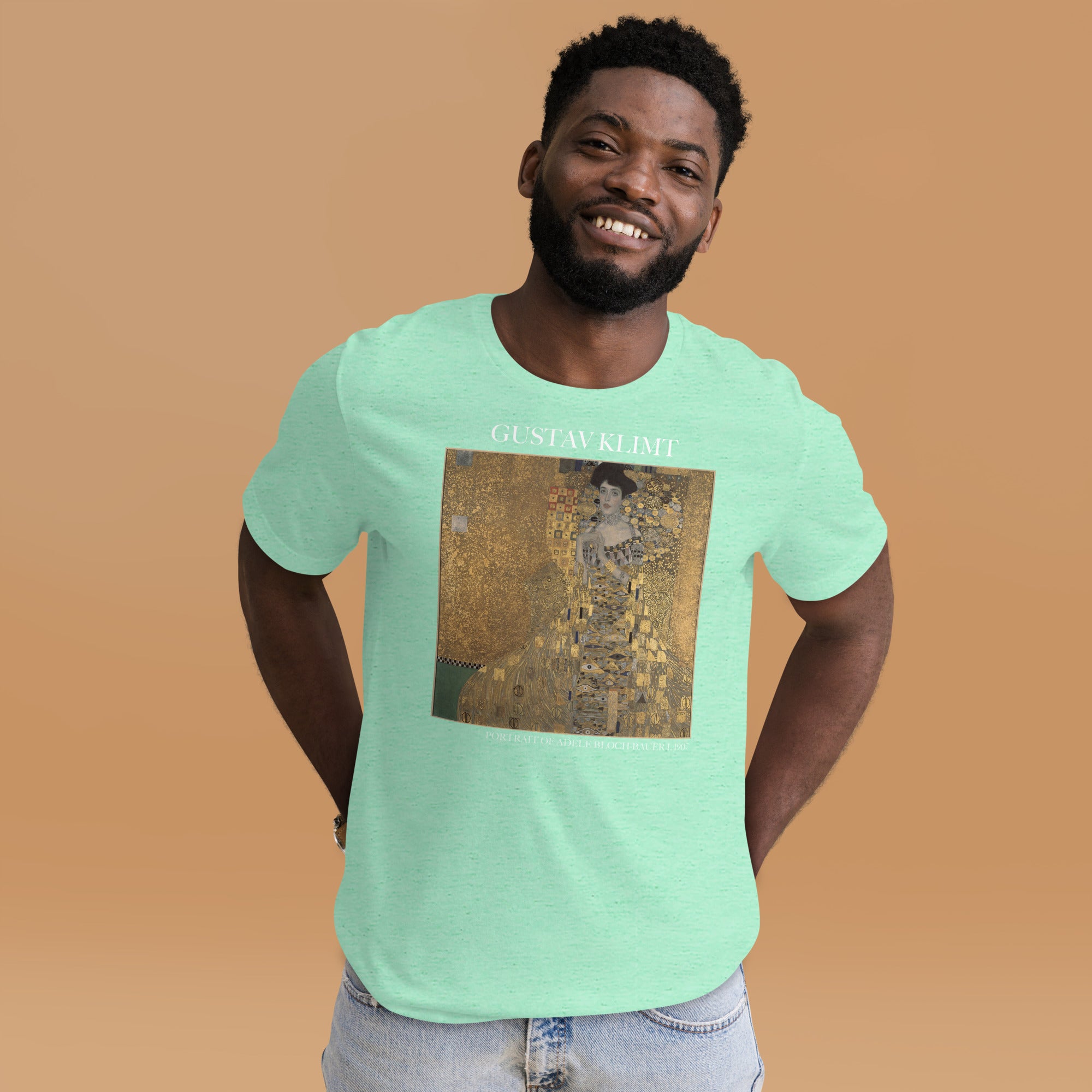 Gustav Klimt 'Portrait of Adele Bloch-Bauer I' Famous Painting T-Shirt | Unisex Classic Art Tee