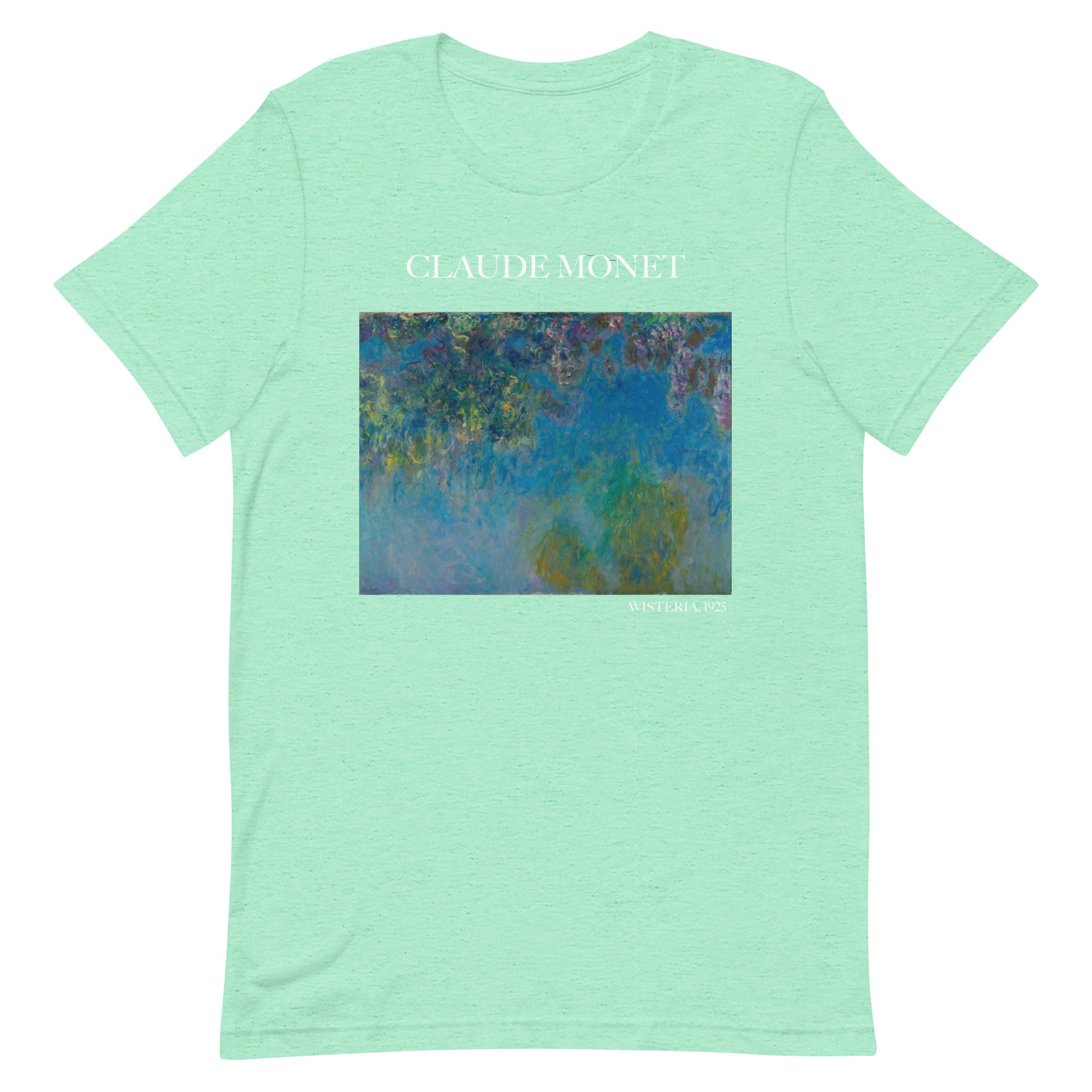 Claude Monet 'Wisteria' Famous Painting T-Shirt | Unisex Classic Art Tee