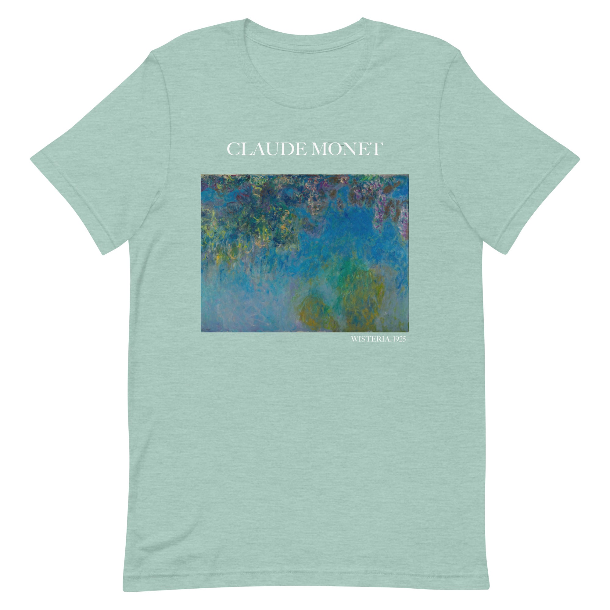 Claude Monet 'Wisteria' Famous Painting T-Shirt | Unisex Classic Art Tee