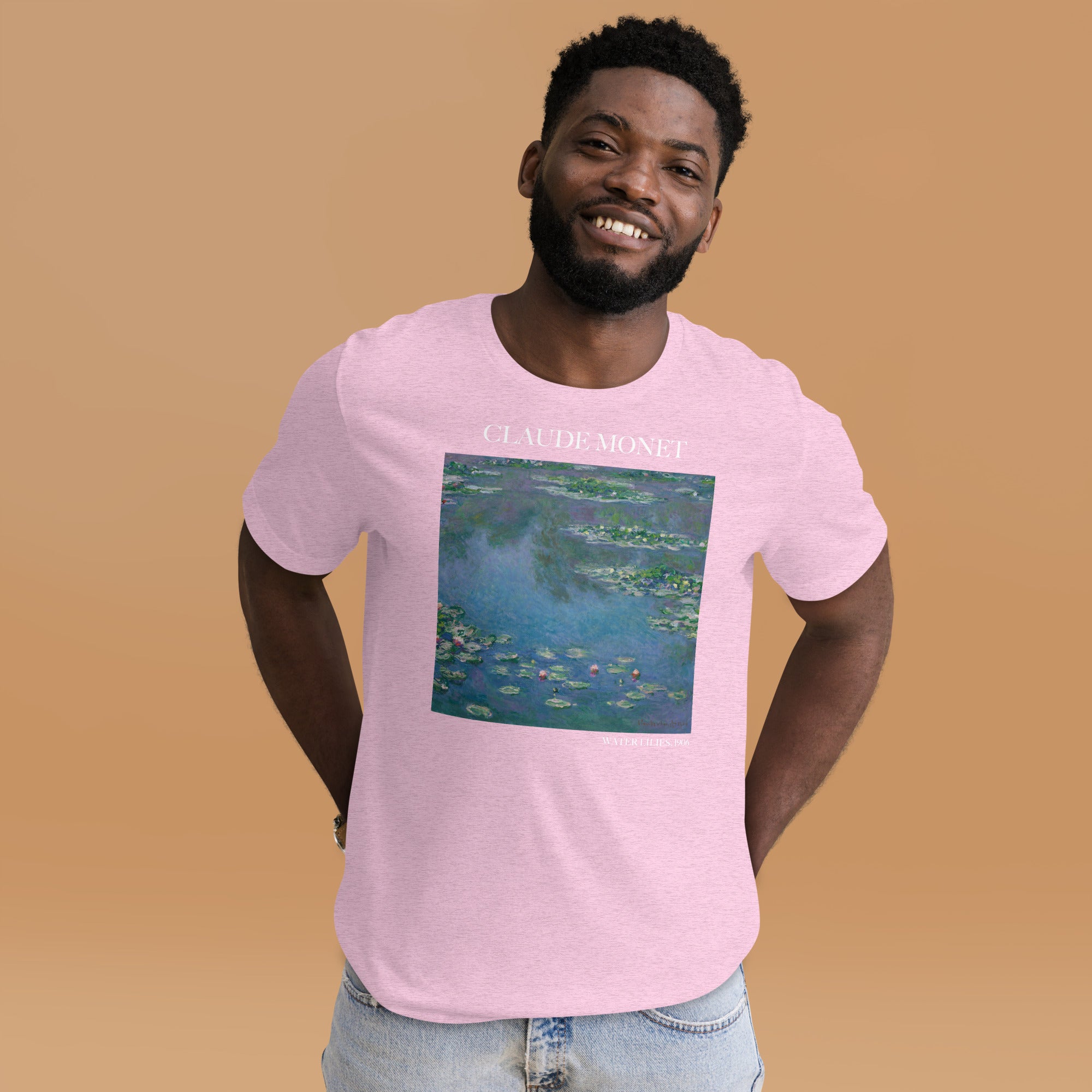 Claude Monet 'Water Lilies' Famous Painting T-Shirt | Unisex Classic Art Tee