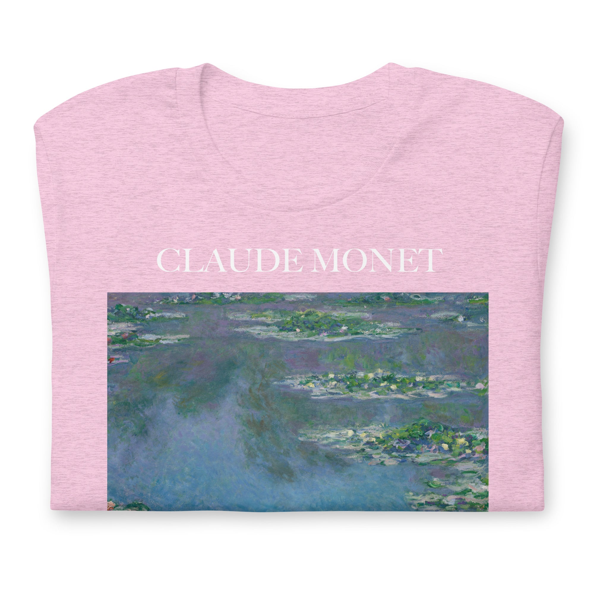 Claude Monet 'Water Lilies' Famous Painting T-Shirt | Unisex Classic Art Tee