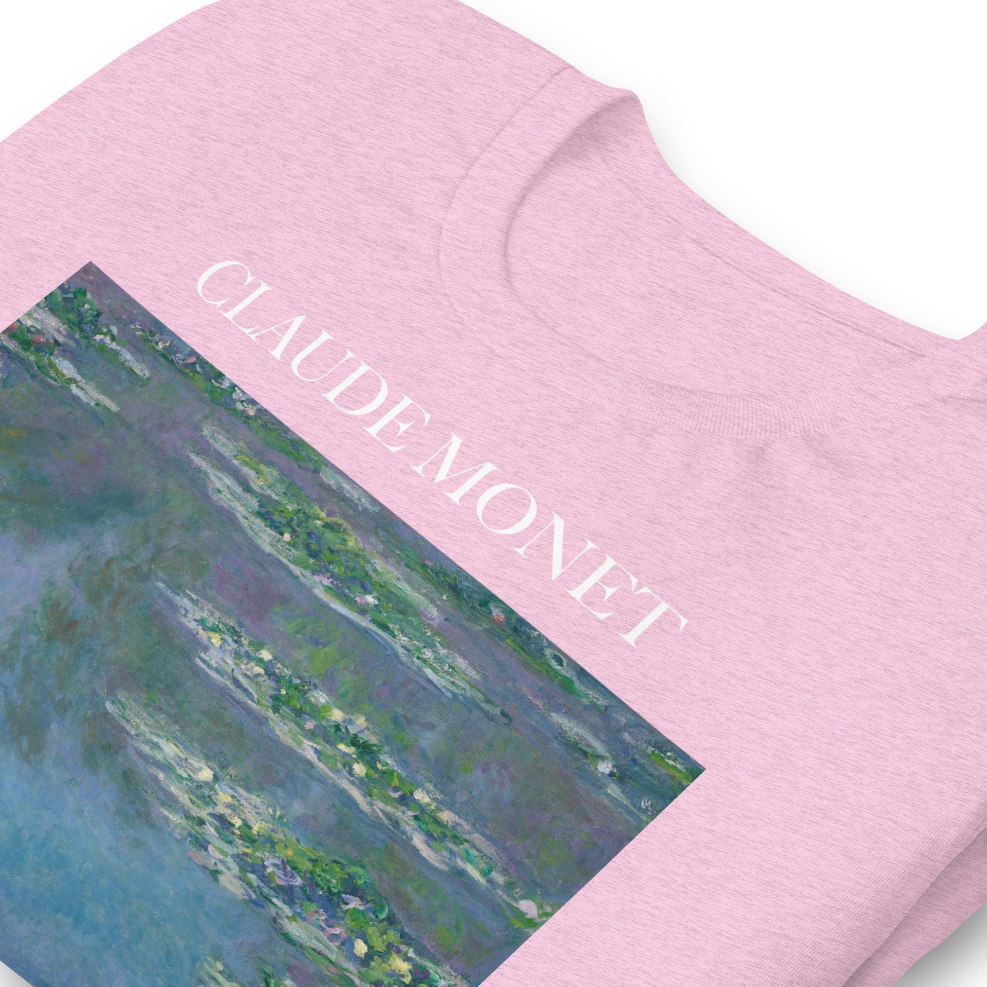 Claude Monet 'Water Lilies' Famous Painting T-Shirt | Unisex Classic Art Tee