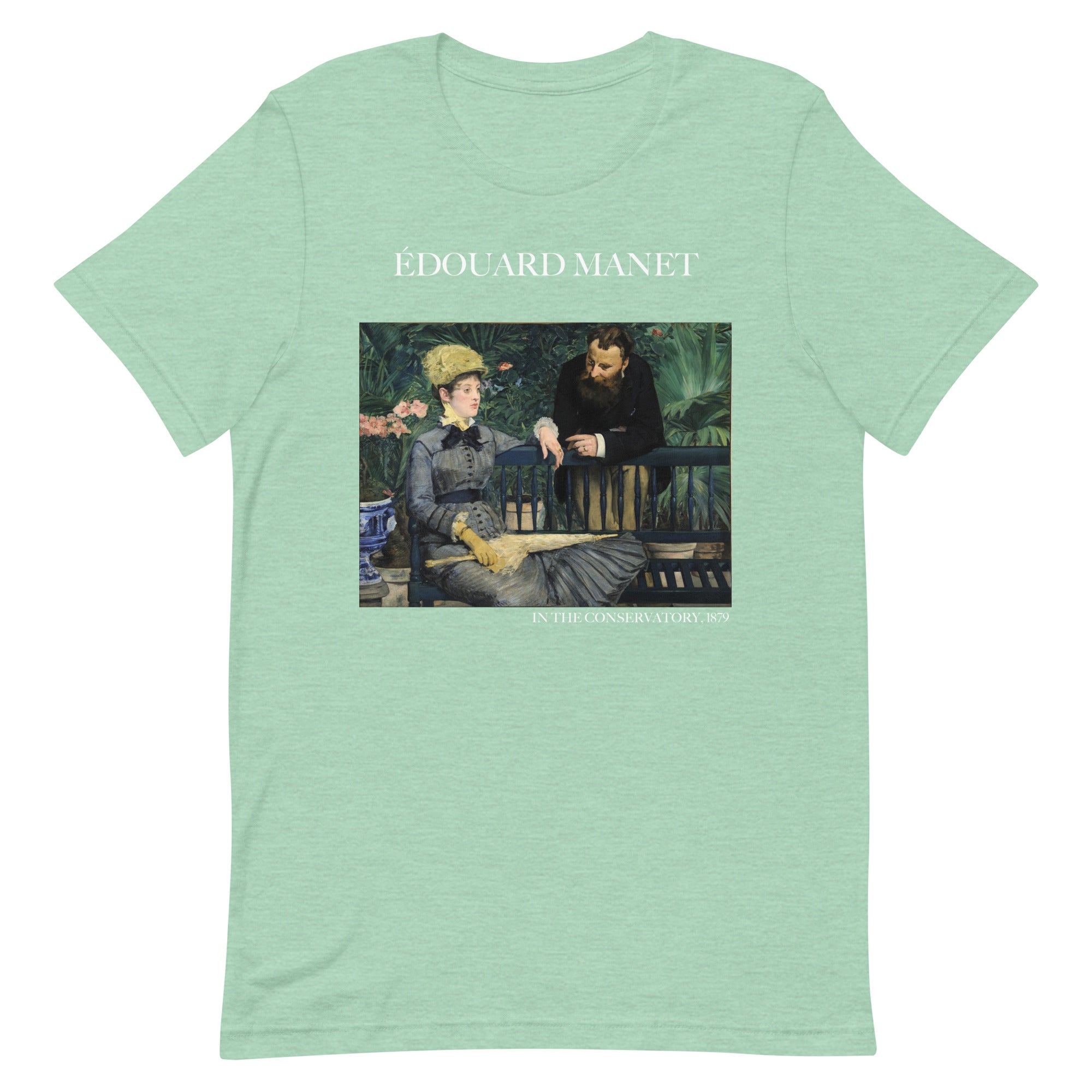 Édouard Manet 'In the Conservatory' Famous Painting T-Shirt | Unisex Classic Art Tee