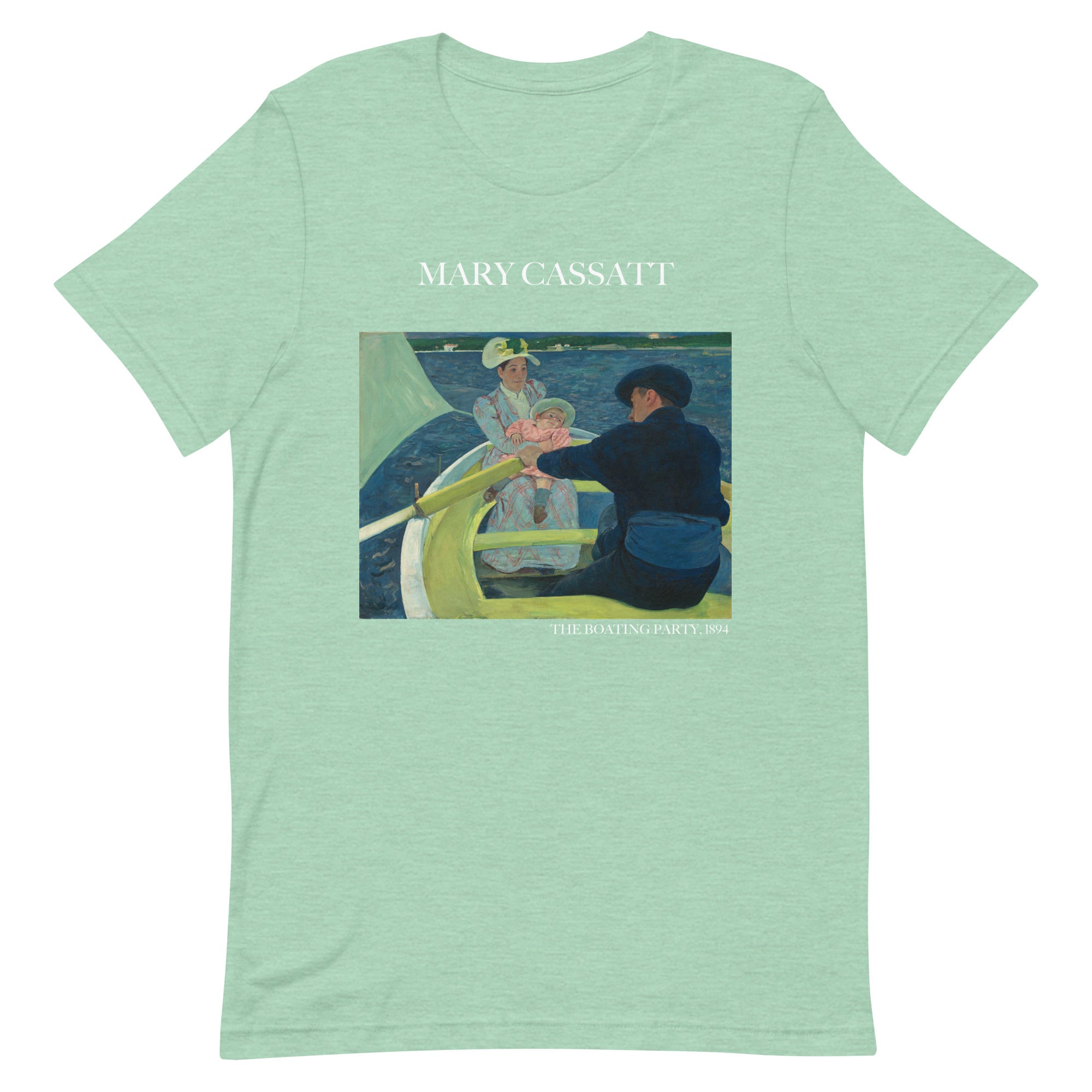 T-Shirt mit berühmtem Gemälde „The Boating Party“ von Mary Cassatt | Unisex-T-Shirt im klassischen Kunst-Stil