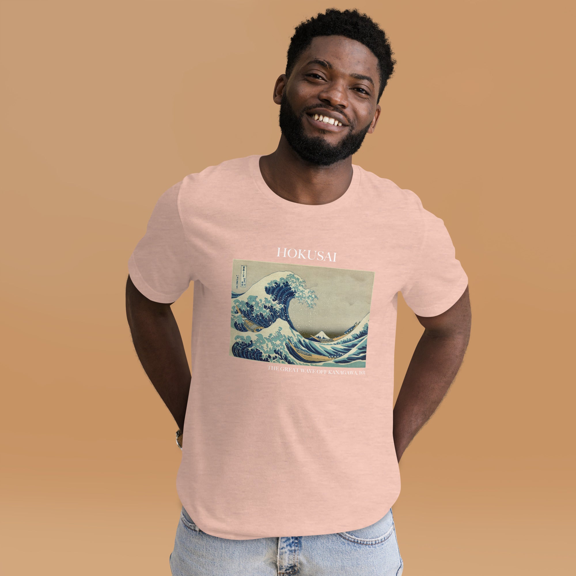 Hokusai 'The Great Wave off Kanagawa' Famous Painting T-Shirt | Unisex Classic Art Tee