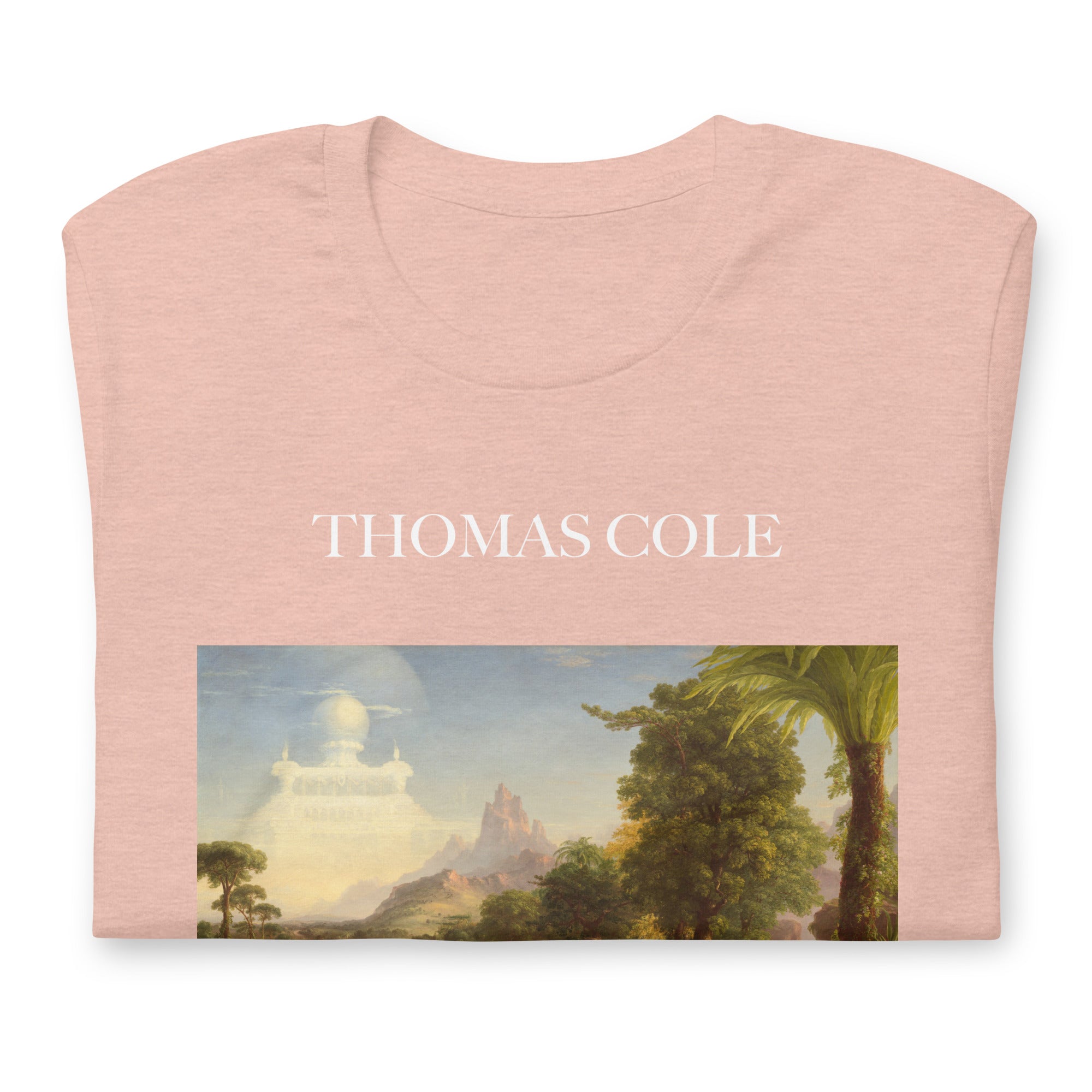 Thomas Cole T-Shirt mit berühmtem Gemälde „The Voyage of Life: Youth“ | Unisex-T-Shirt im klassischen Kunst-Stil