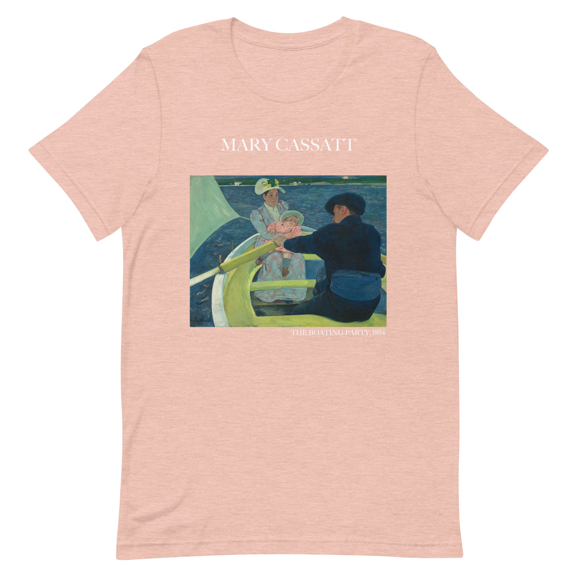 T-Shirt mit berühmtem Gemälde „The Boating Party“ von Mary Cassatt | Unisex-T-Shirt im klassischen Kunst-Stil