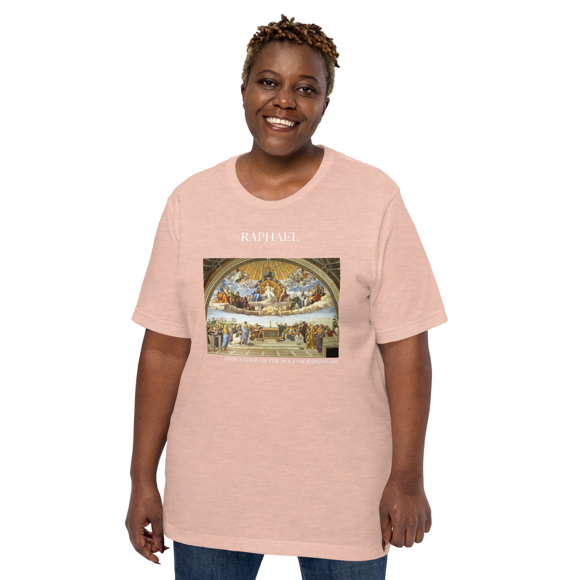 Raphael 'Disputation of the Holy Sacrament' Famous Painting T-Shirt | Unisex Classic Art Tee