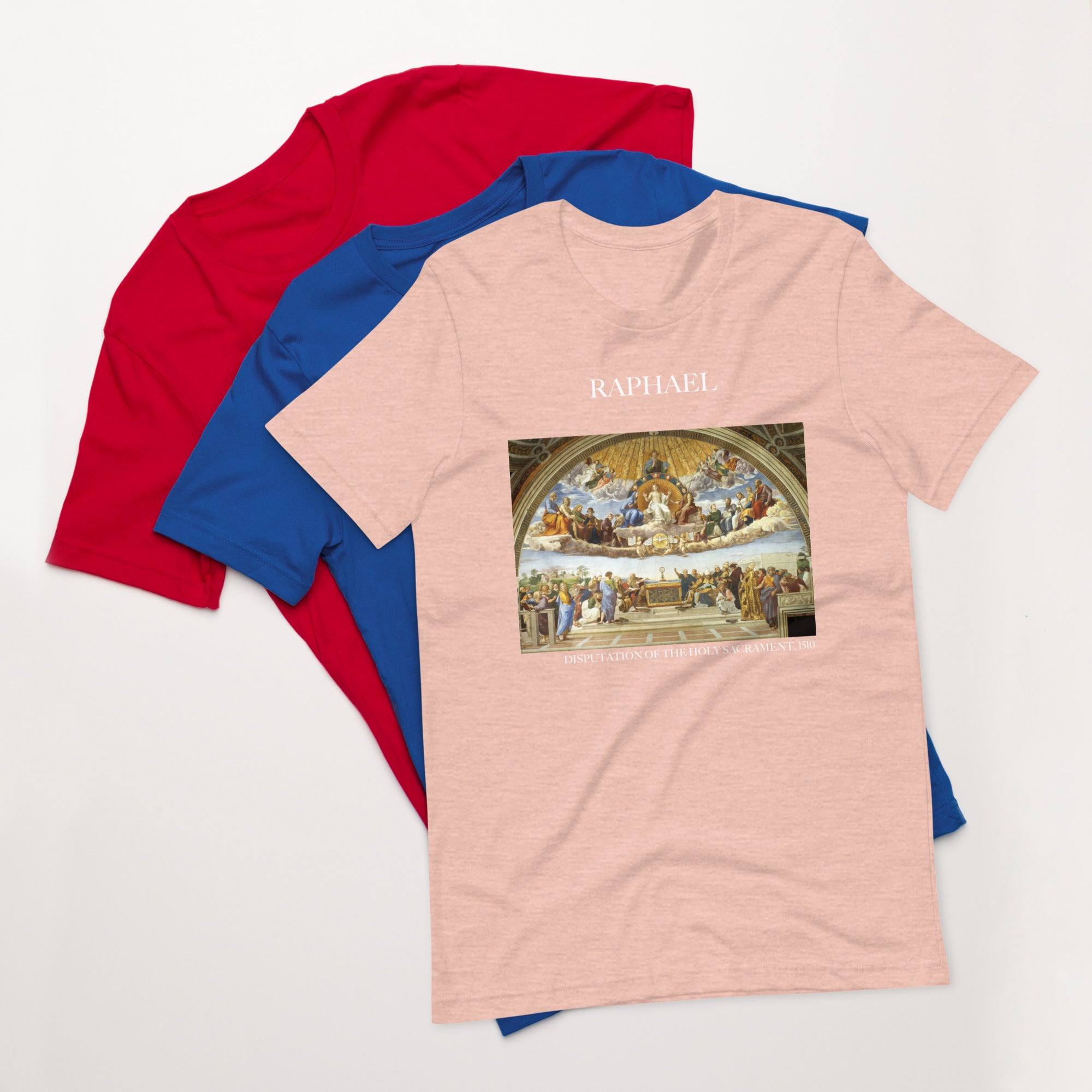Raphael 'Disputation of the Holy Sacrament' Famous Painting T-Shirt | Unisex Classic Art Tee
