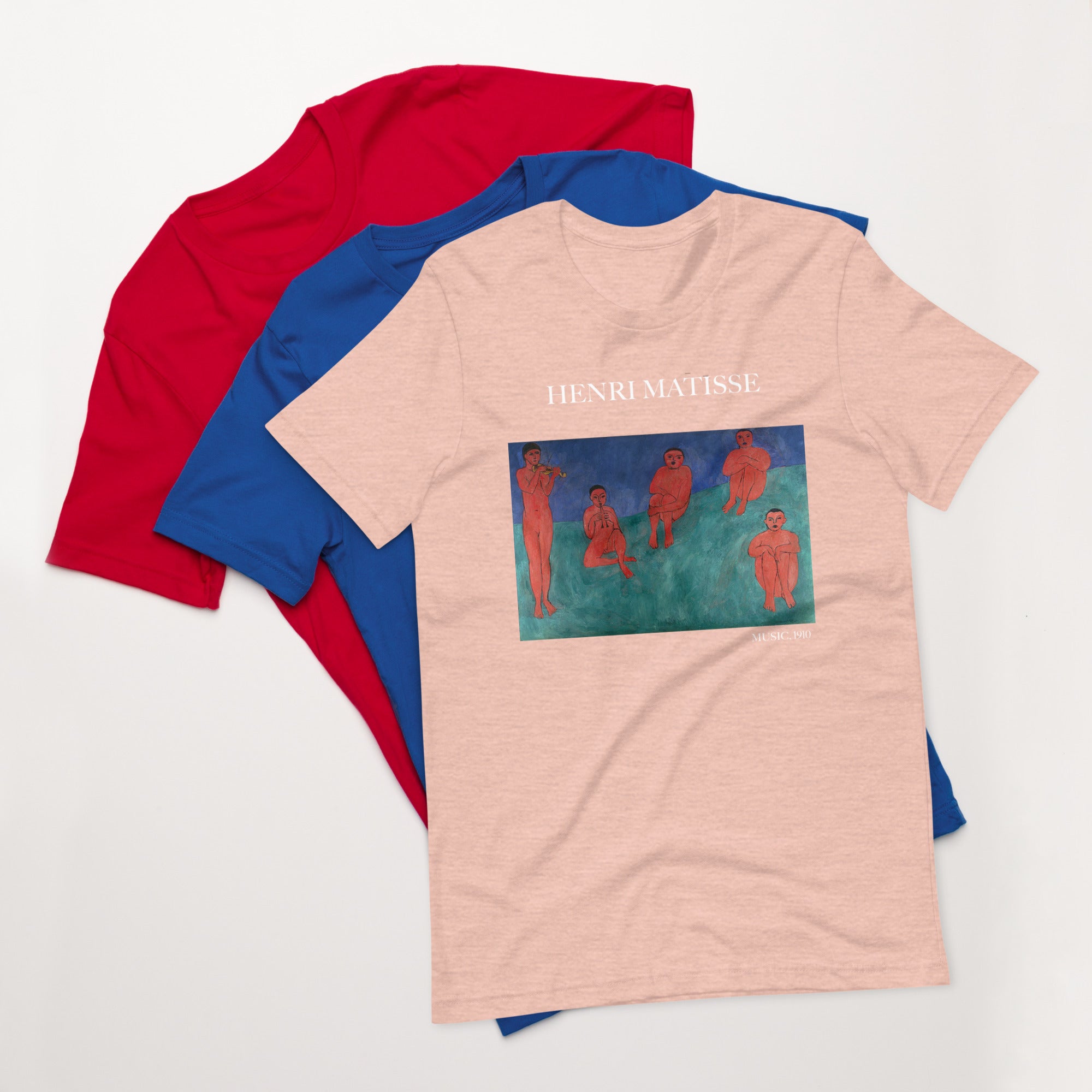 Henri Matisse T-Shirt „Musik“, berühmtes Gemälde, Unisex, klassisches Kunst-T-Shirt