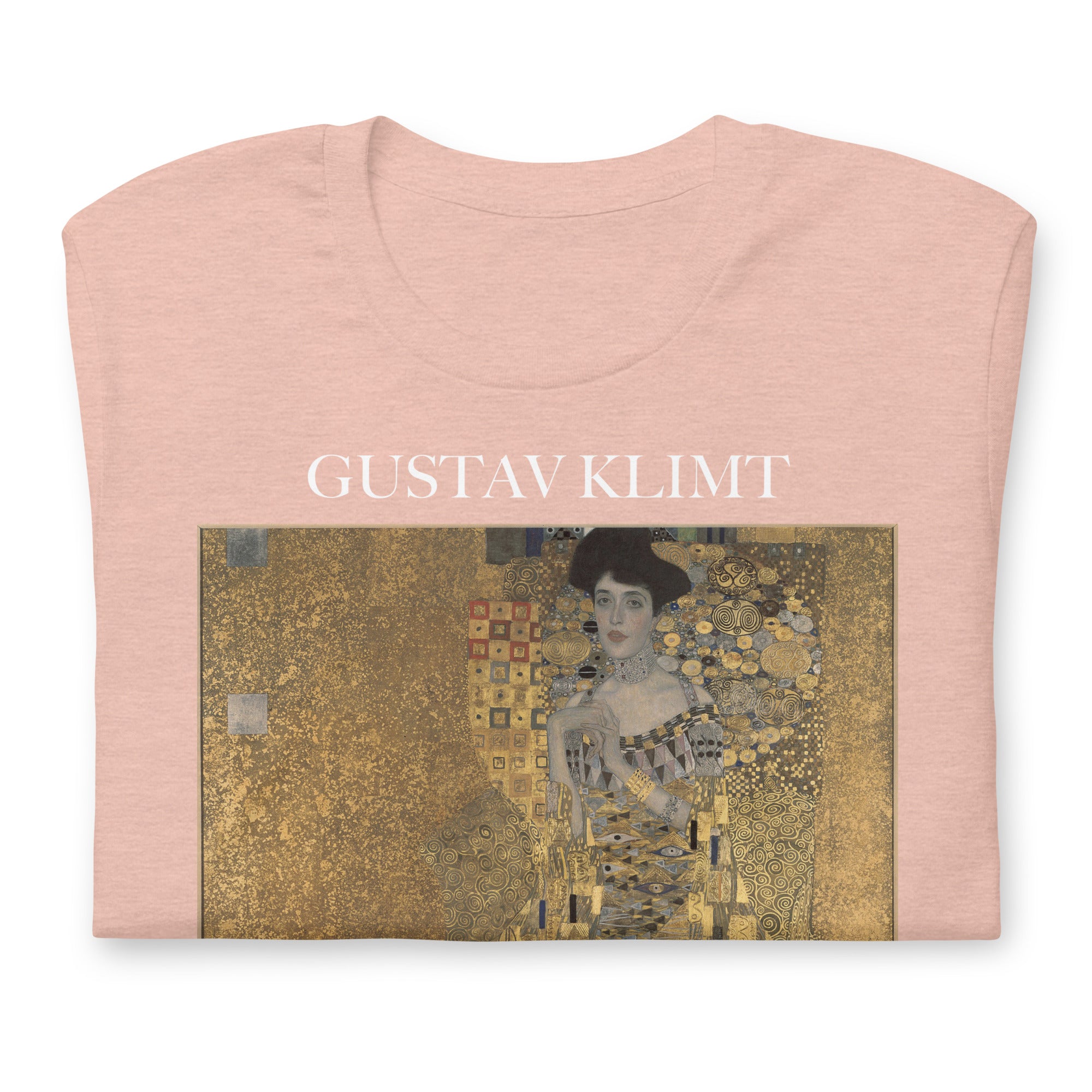 Gustav Klimt 'Portrait von Adele Bloch-Bauer I' Berühmtes Gemälde T-Shirt | Unisex Klassisches Kunst-T-Shirt