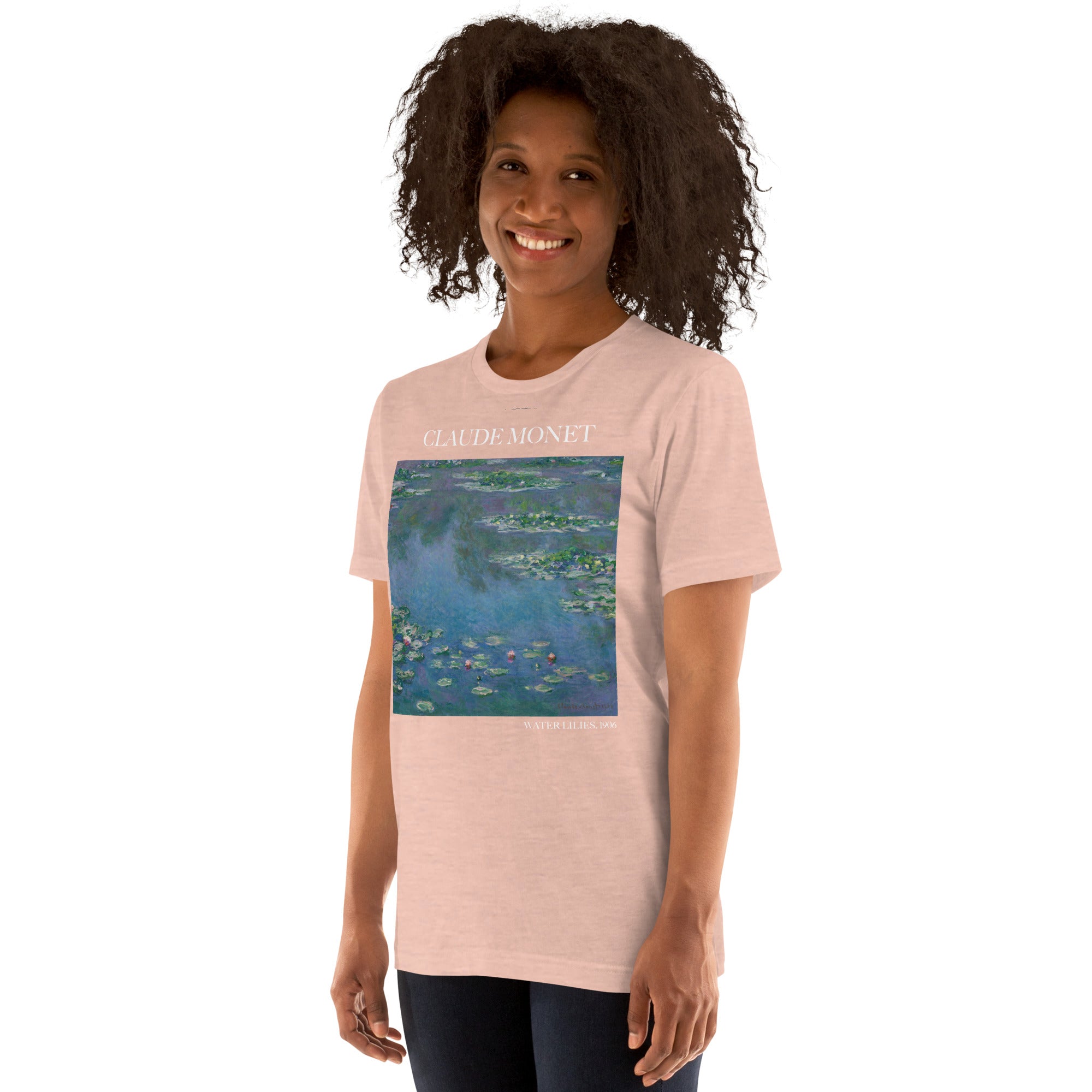 T-Shirt „Seerosen“ von Claude Monet, berühmtes Gemälde, Unisex, klassisches Kunst-T-Shirt