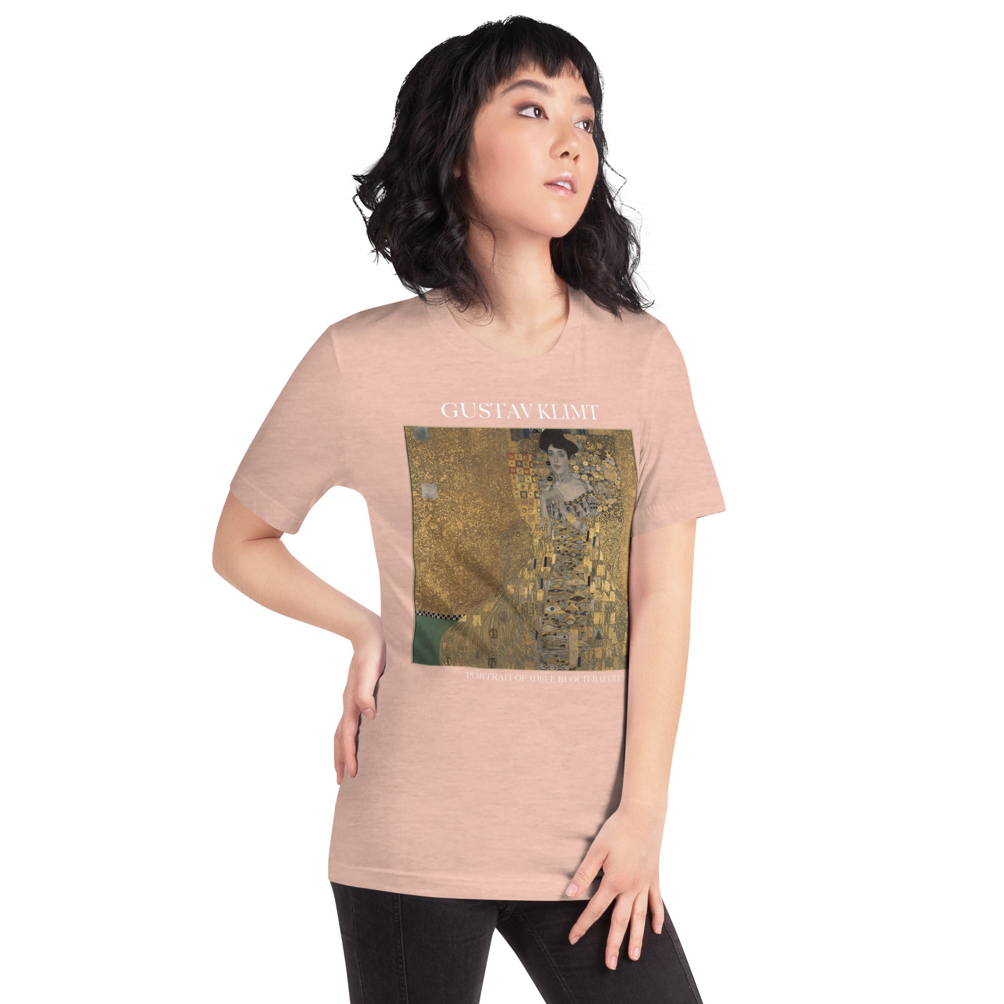 Gustav Klimt 'Portrait of Adele Bloch-Bauer I' Famous Painting T-Shirt | Unisex Classic Art Tee