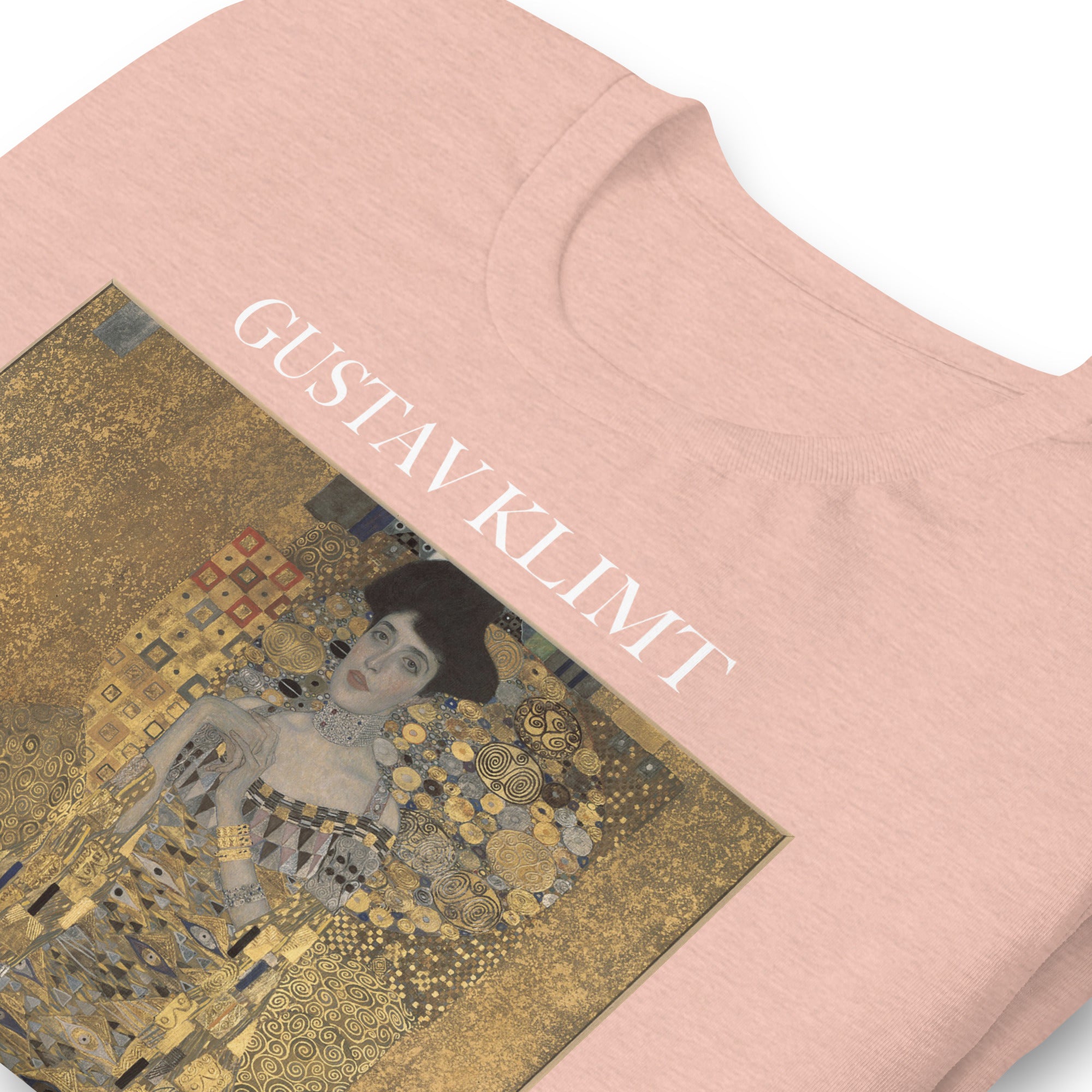 Gustav Klimt 'Portrait von Adele Bloch-Bauer I' Berühmtes Gemälde T-Shirt | Unisex Klassisches Kunst-T-Shirt