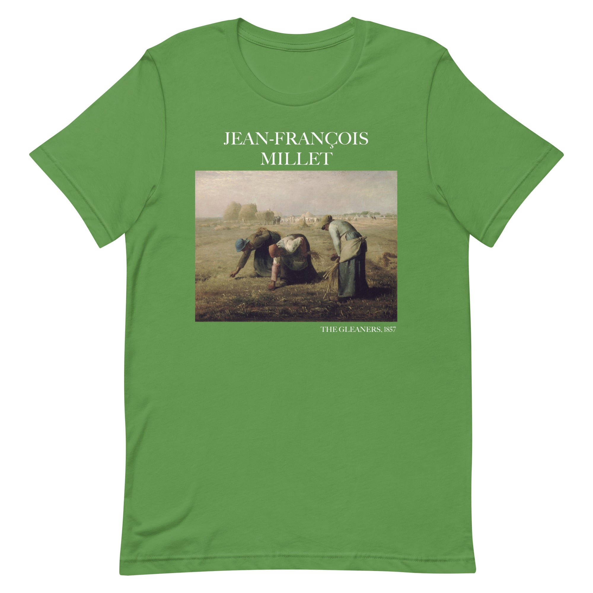 T-Shirt mit berühmtem Gemälde „Die Ährenleserinnen“ von Jean-François Millet | Unisex-T-Shirt im klassischen Kunststil