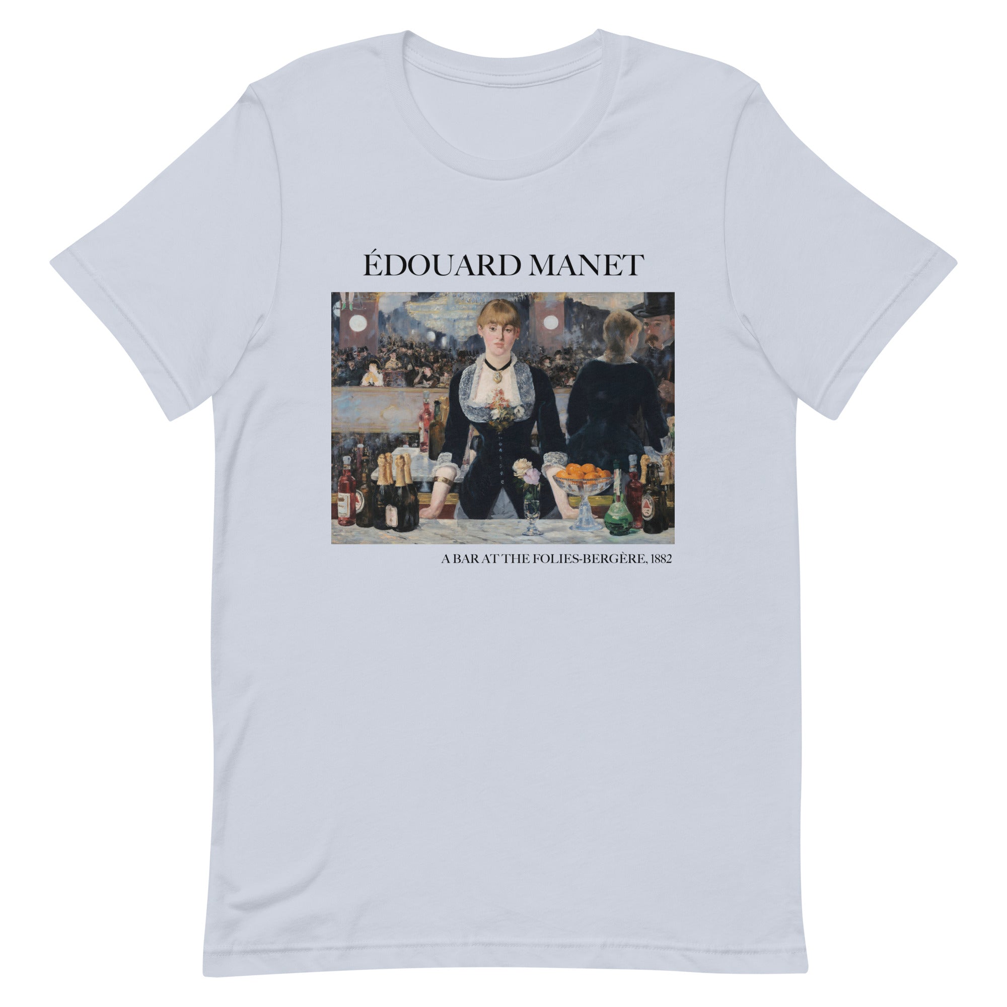 Édouard Manet 'A Bar at the Folies-Bergère' Famous Painting T-Shirt | Unisex Classic Art Tee