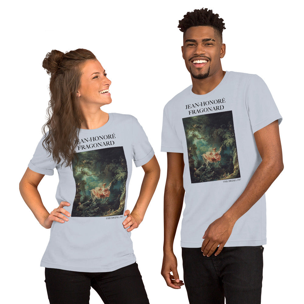 Jean-Honoré Fragonard 'The Swing' Famous Painting T-Shirt | Unisex Classic Art Tee